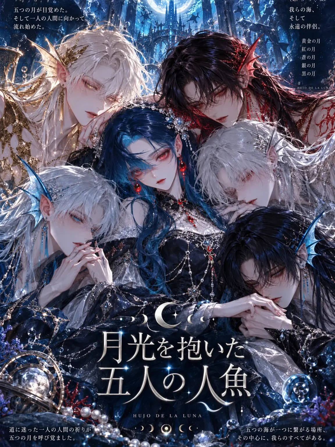 Arensha의 月光を抱く五人の人魚