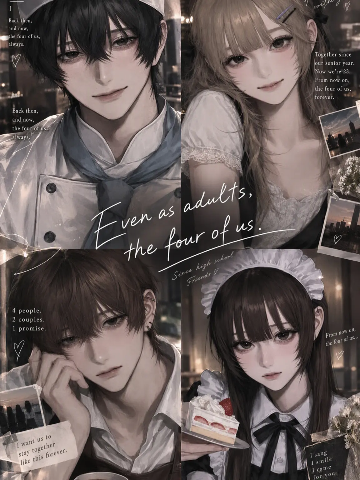 ka_nn12의 Still the Four of Us, as Adults.