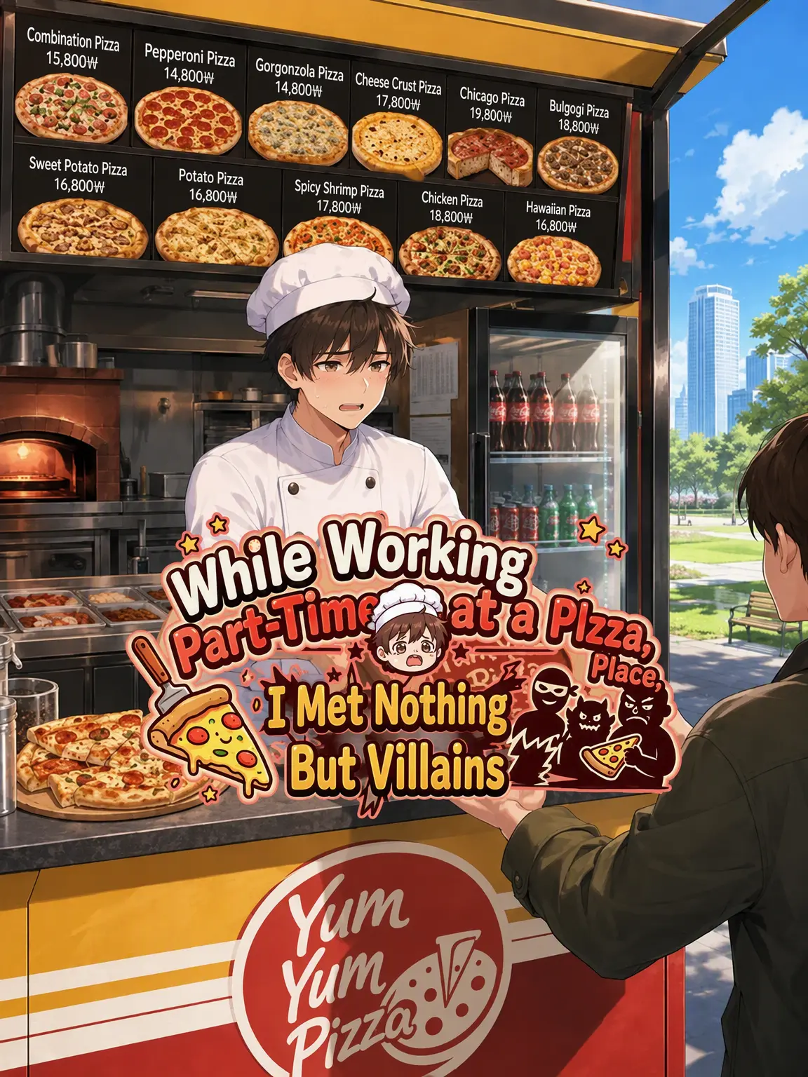 SoulCaster의 Pizza Part-Timer vs. The Villains