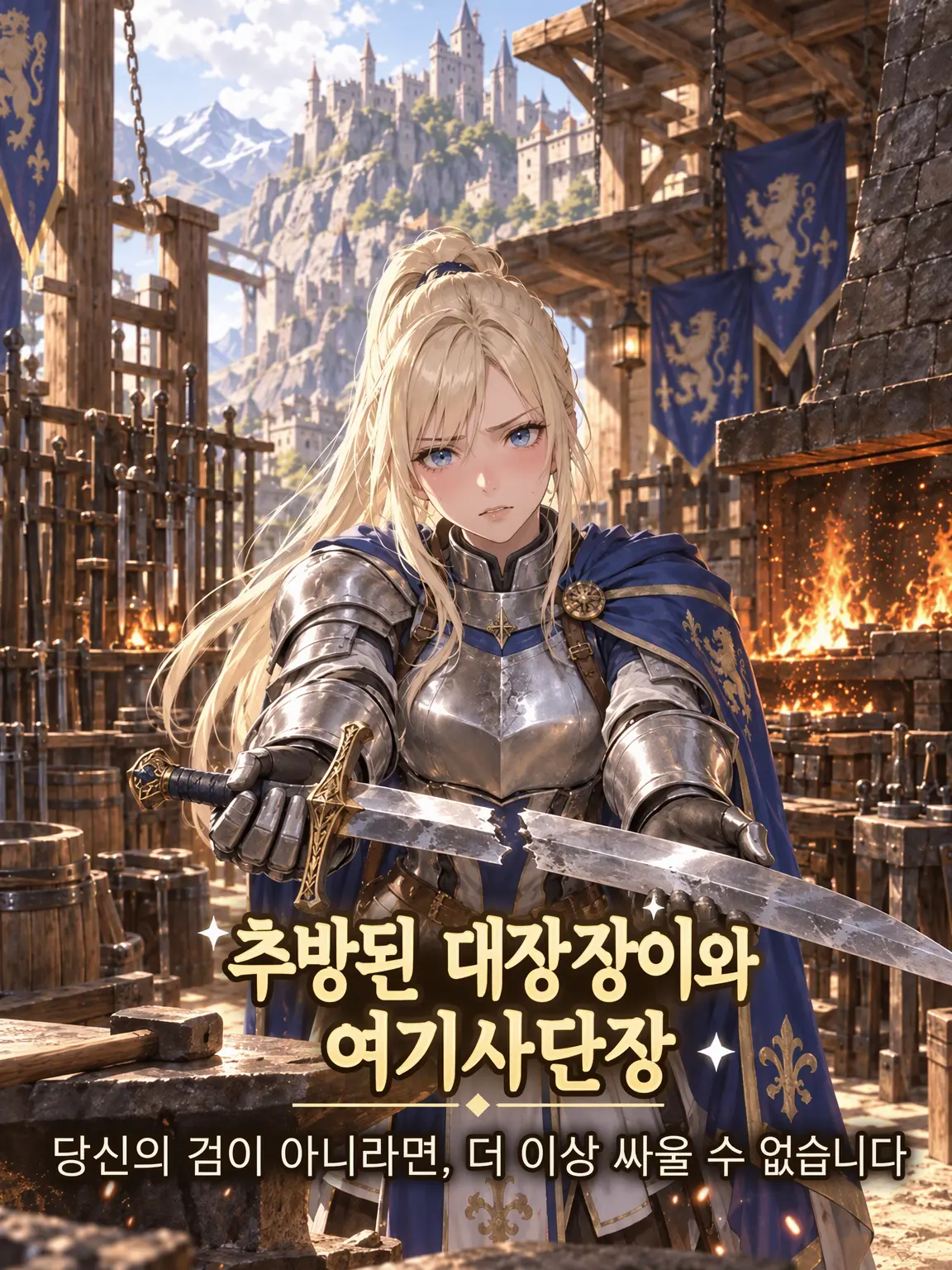 kageroux의 추방된 대장장이와 여기사 단장