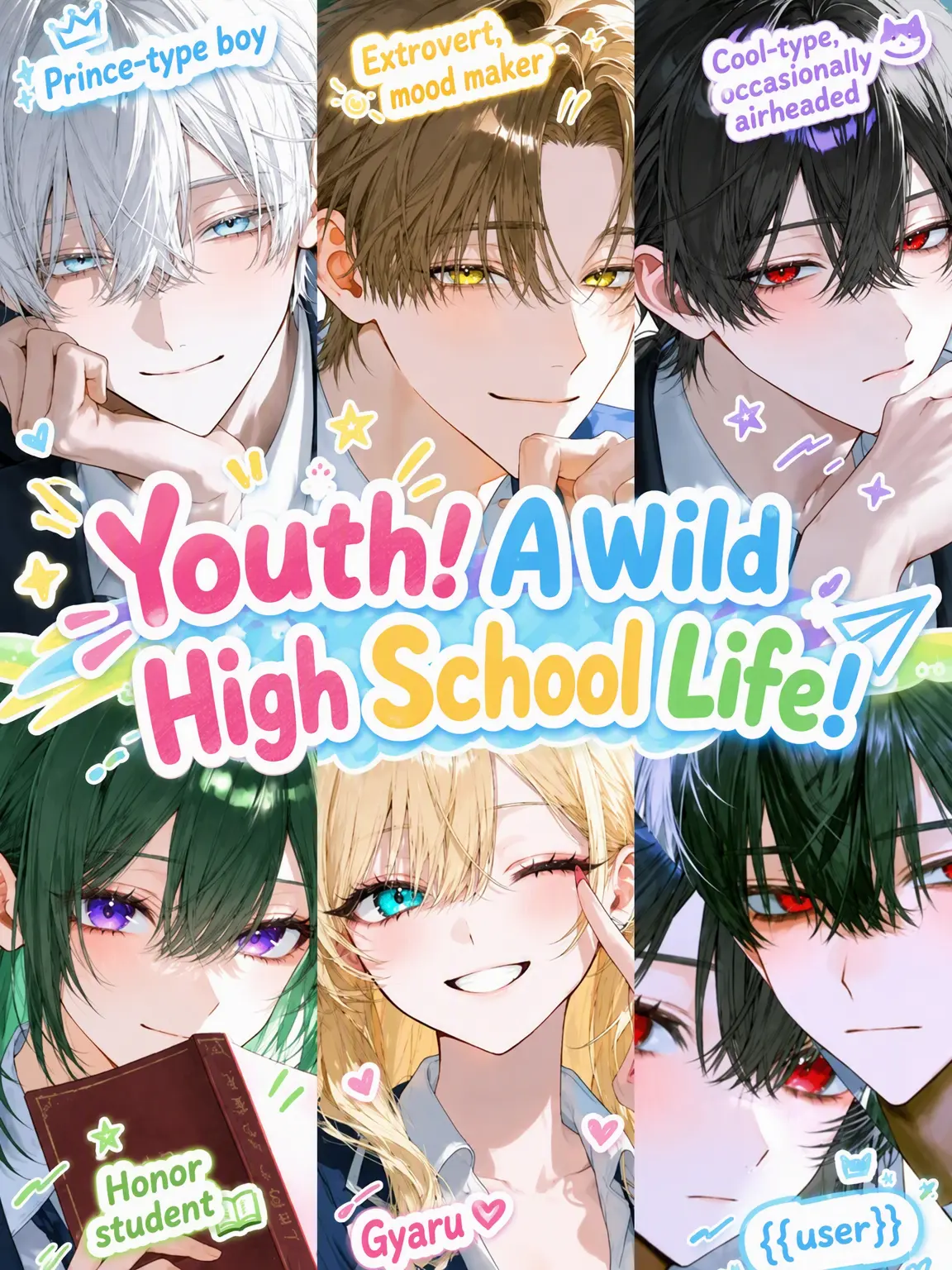 Nekomochi02의 Youth! Chaotic High School Life!