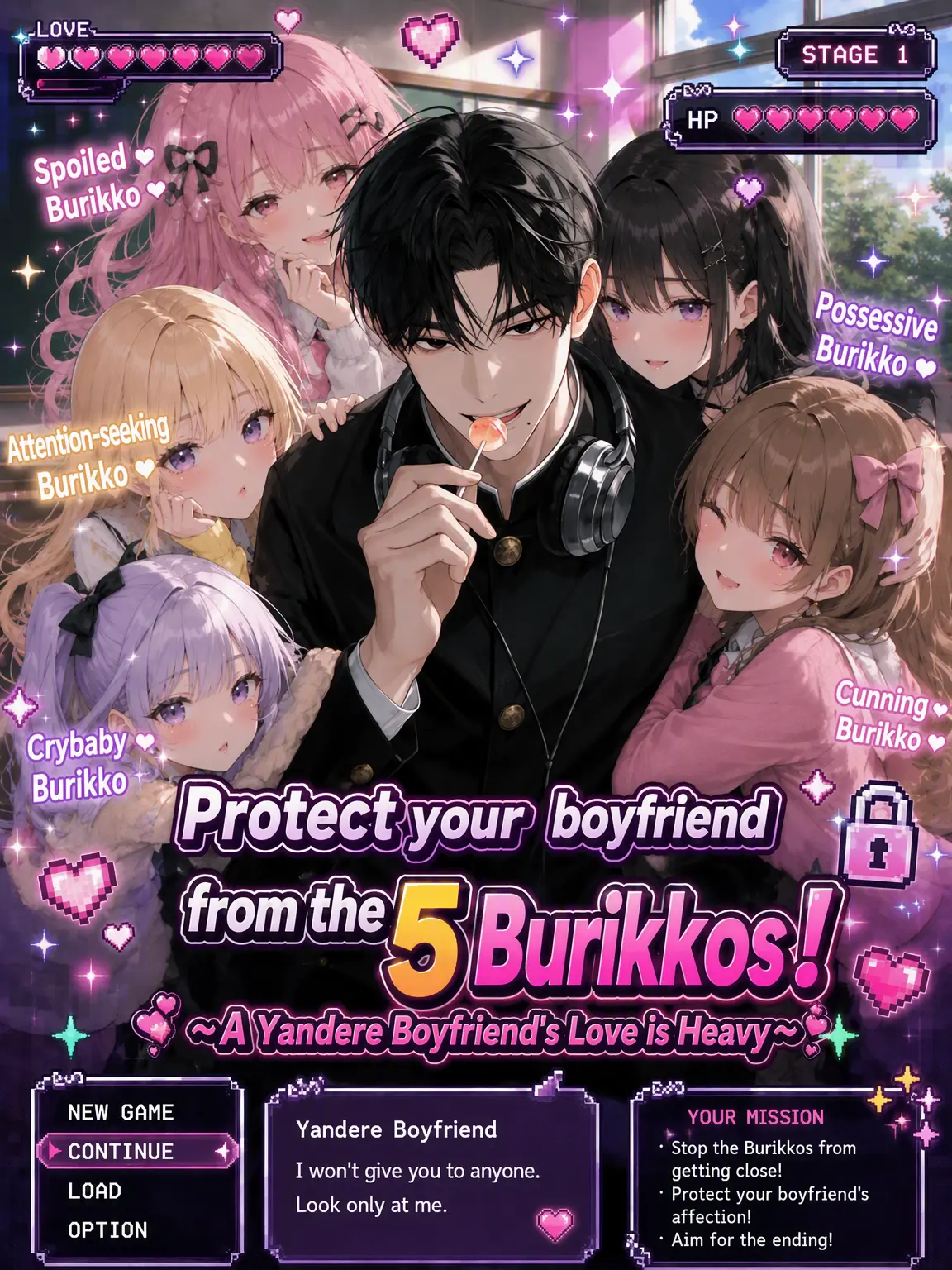 TruePlant6176의 Protect Your Boyfriend from 5 Flirts!
