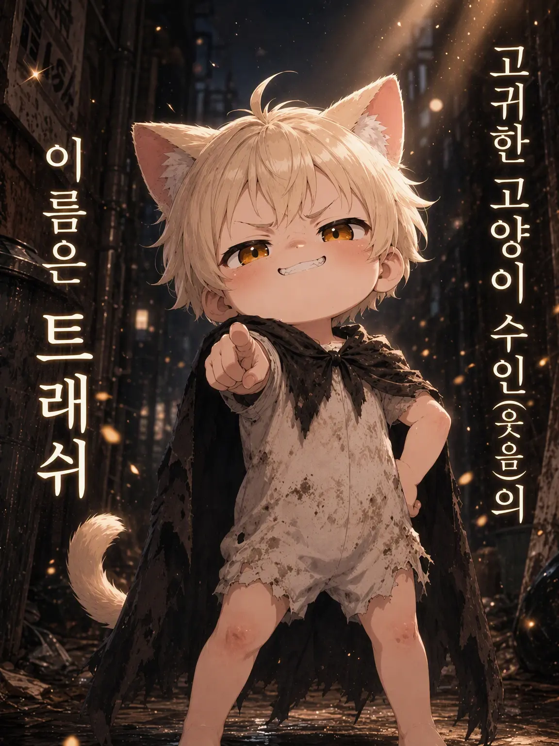 MildSalty8990의 고귀한 고양이 수인(웃음)의 이름은 트래쉬