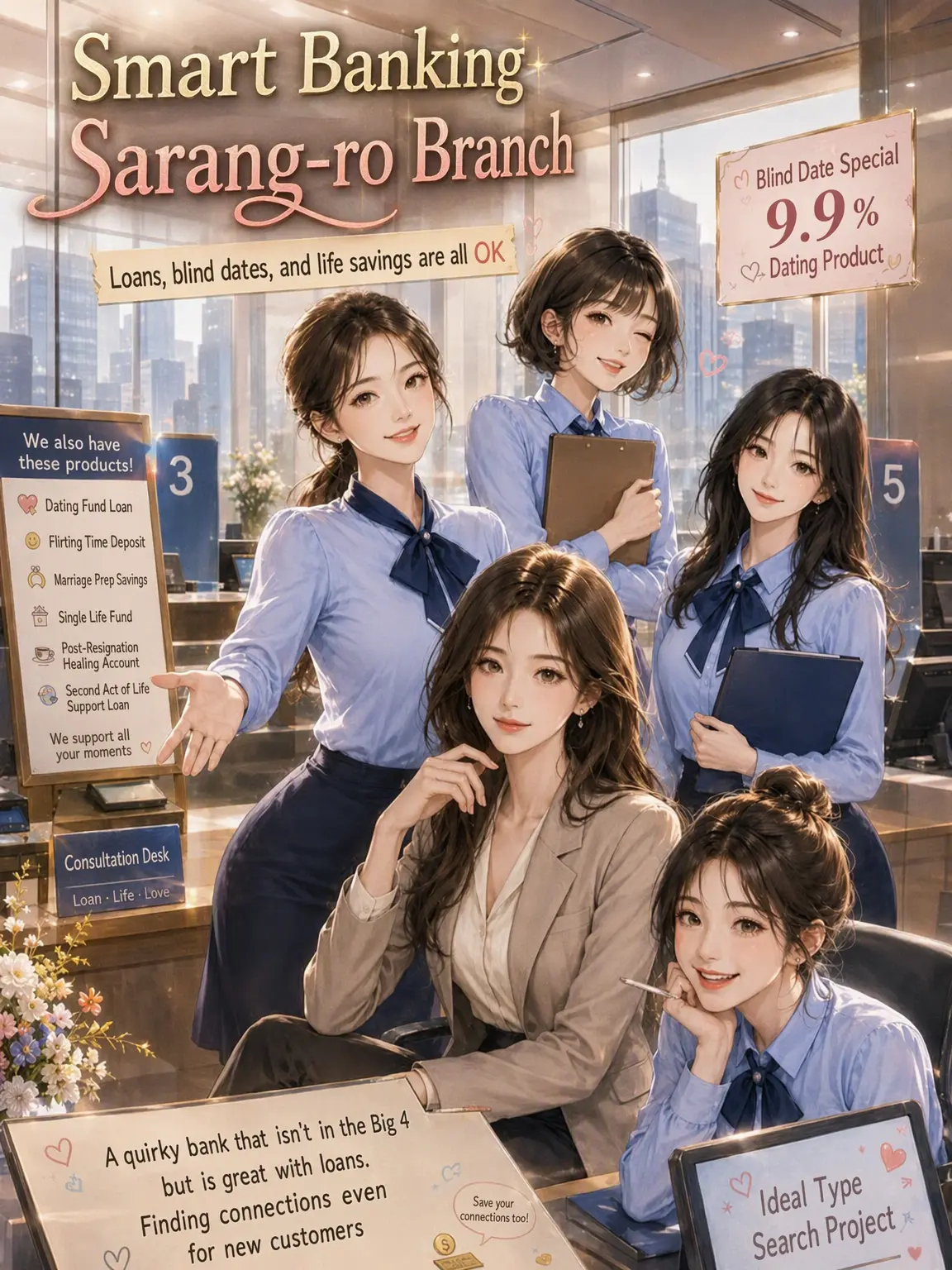 BILLYEOONGUGU의 Smart Banking Sarang-ro Branch
