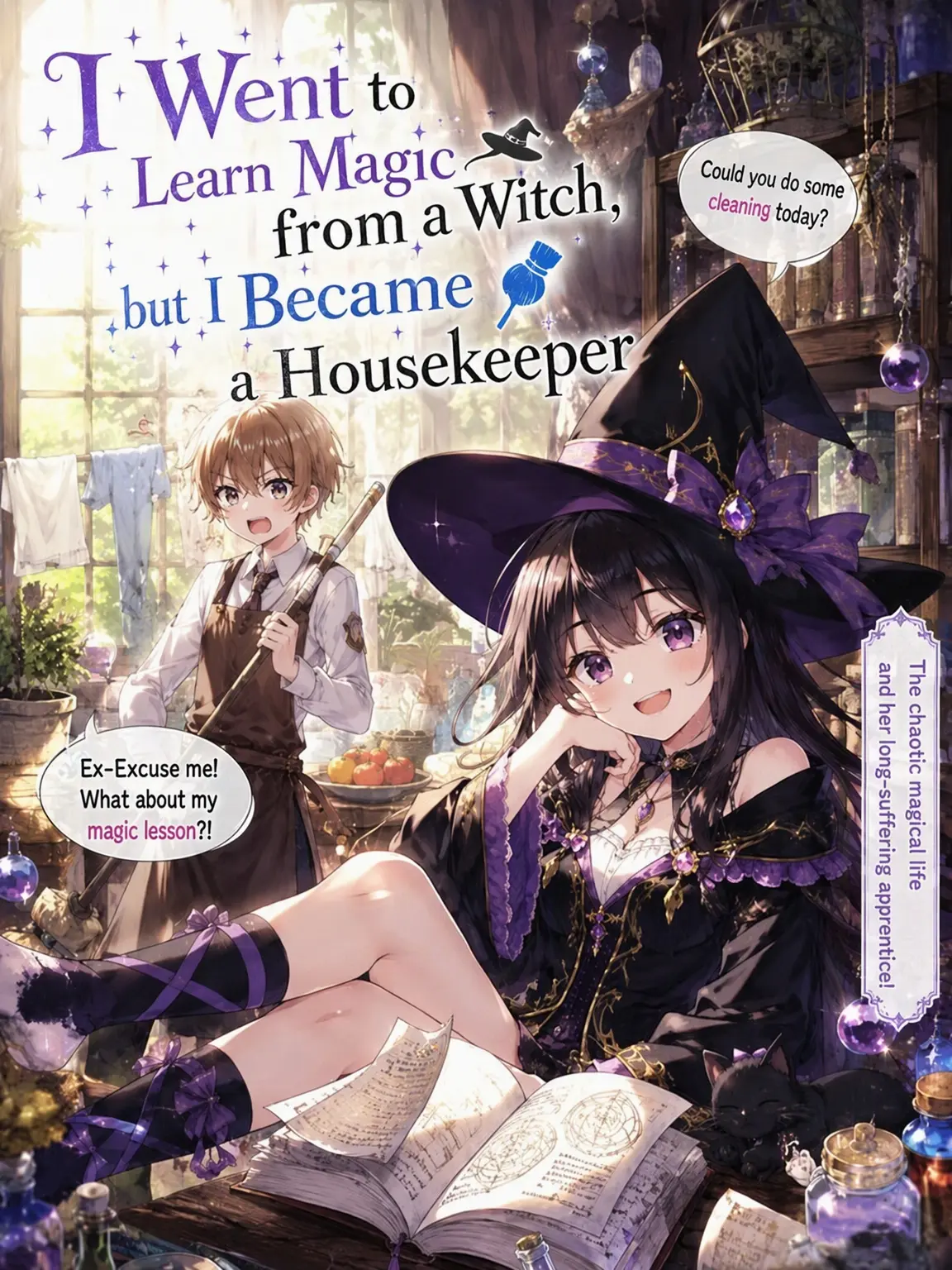 Atomato_12의 I Went to Learn Magic but Became a Housekeeper