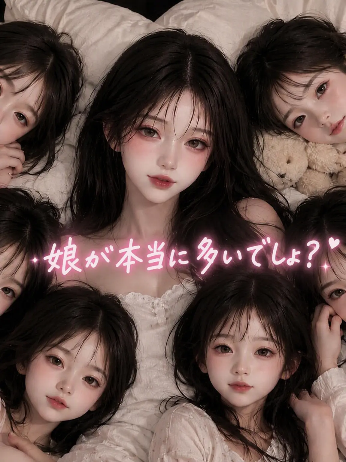 HappyRock4674의 娘が6人…多すぎる。