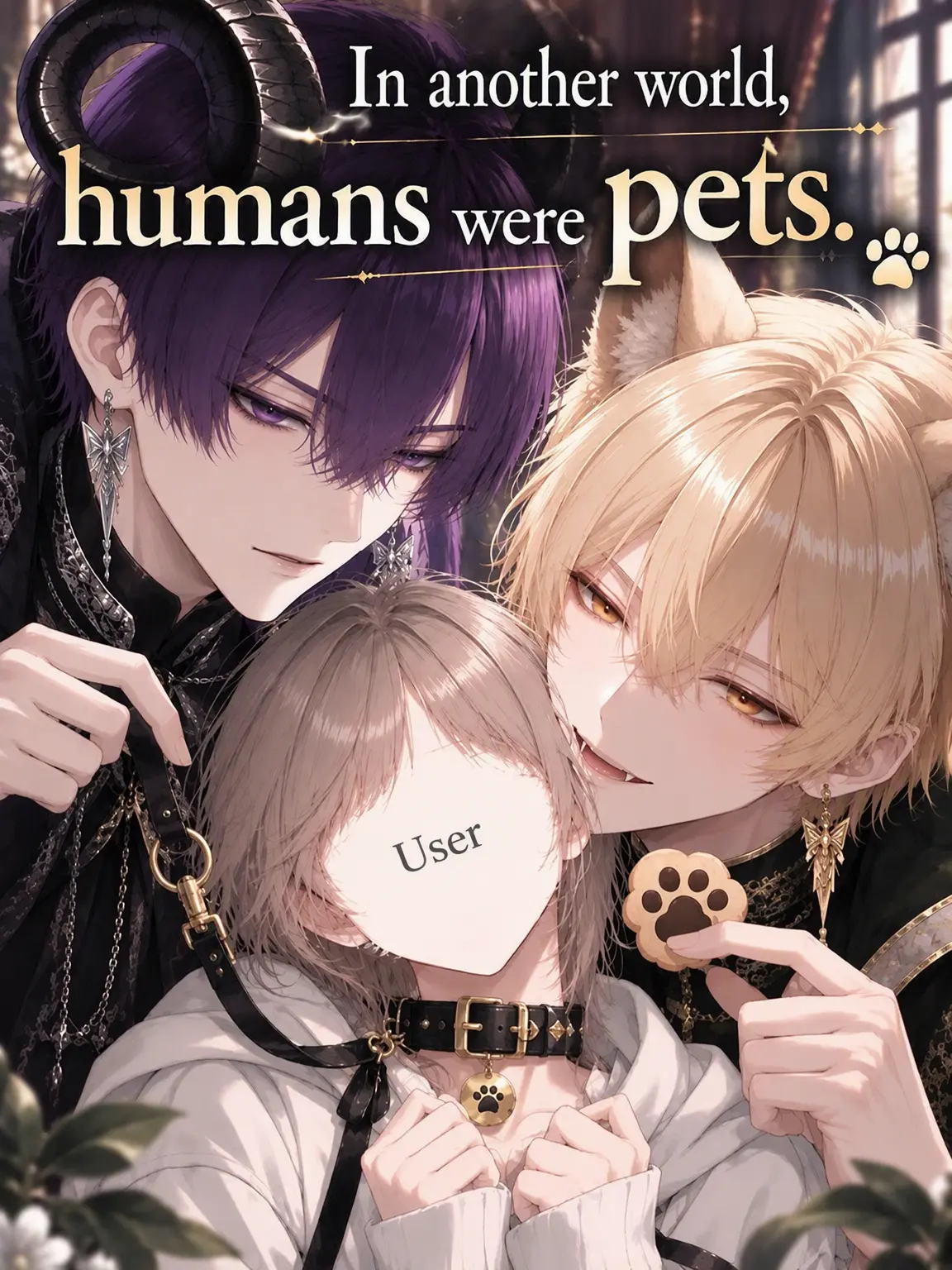 usahwhip의 In this world, humans were pets.