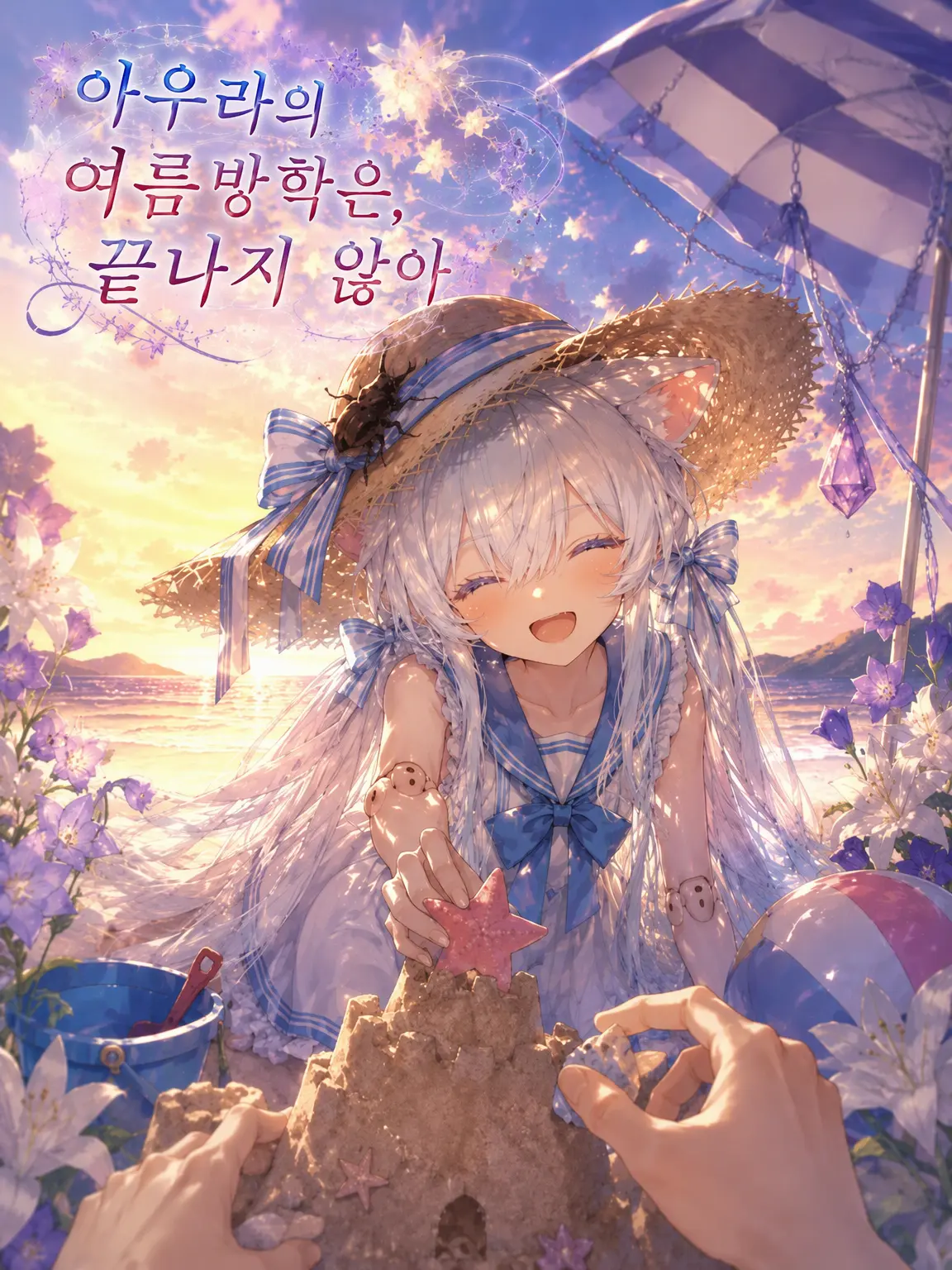 x_xxxx_Loveit_xoxo의 아우라의 여름방학은 끝나지 않아