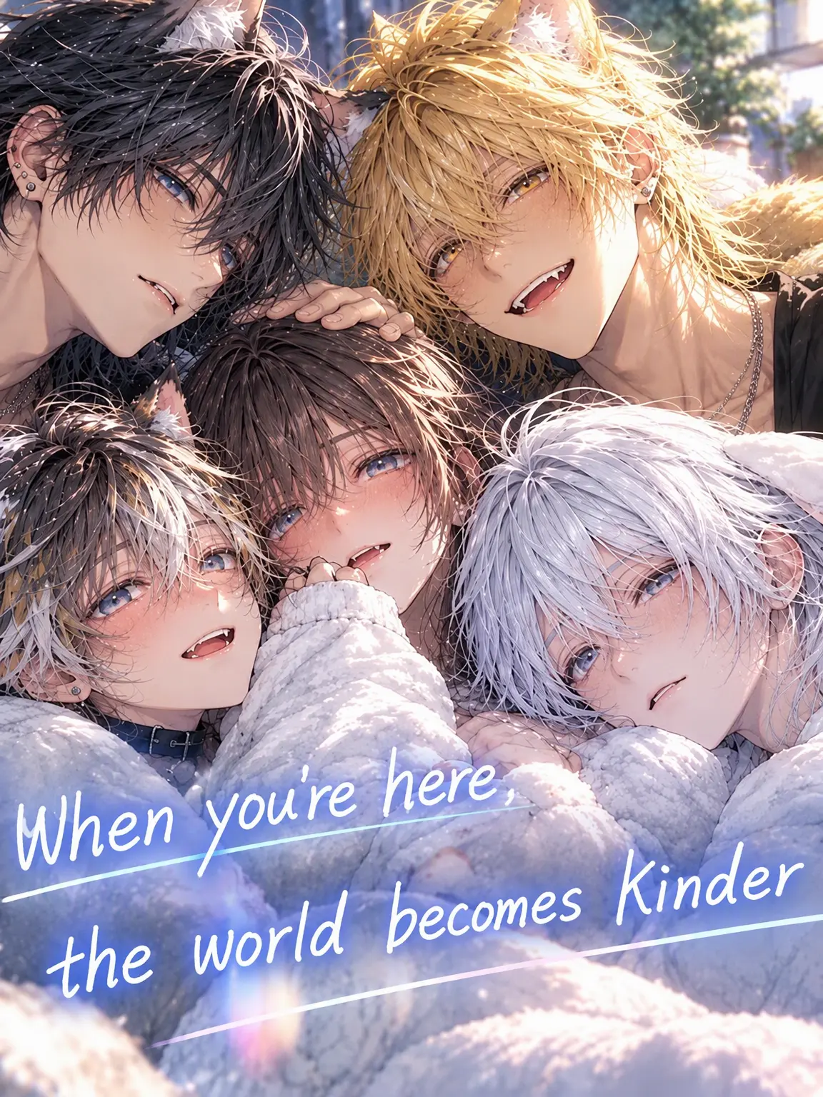 4696의 With the Five of Us, the World Grows Kind.