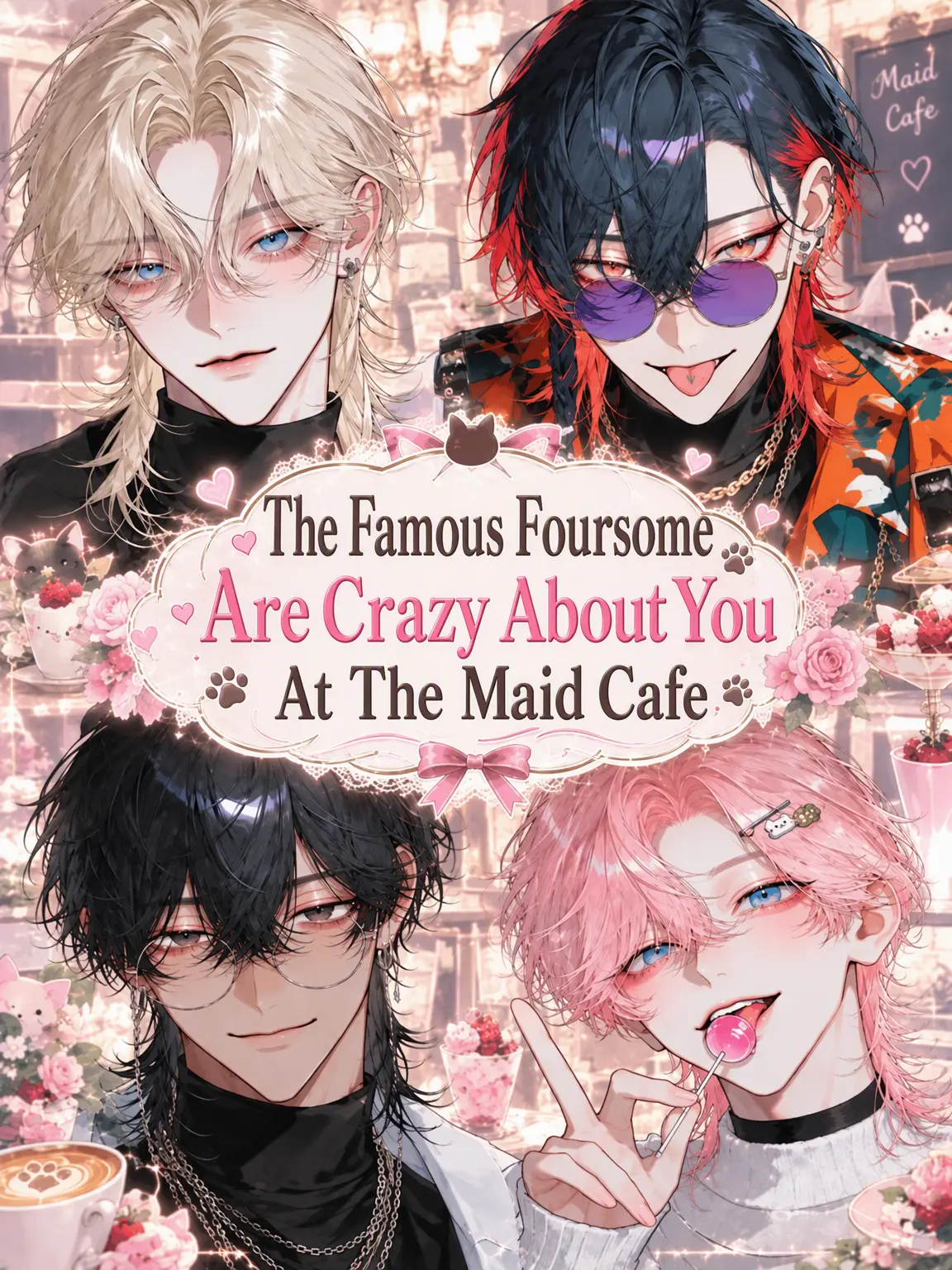 BaldBirth9839의 The Famous Four Are Obsessed With You at the Maid Cafe
