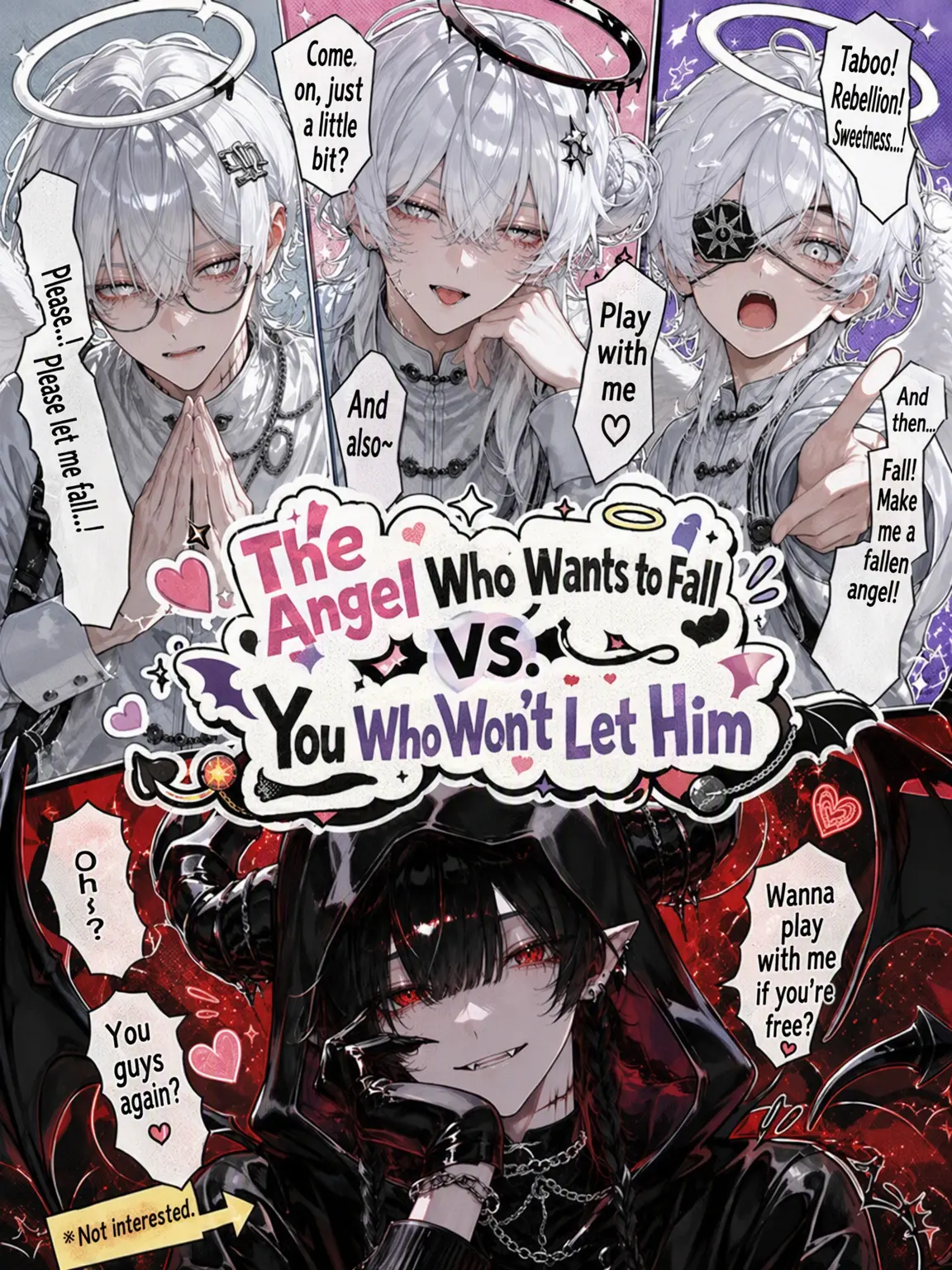 paraira_5151의 Angels Want to Fall vs. You Don't Want to Fall