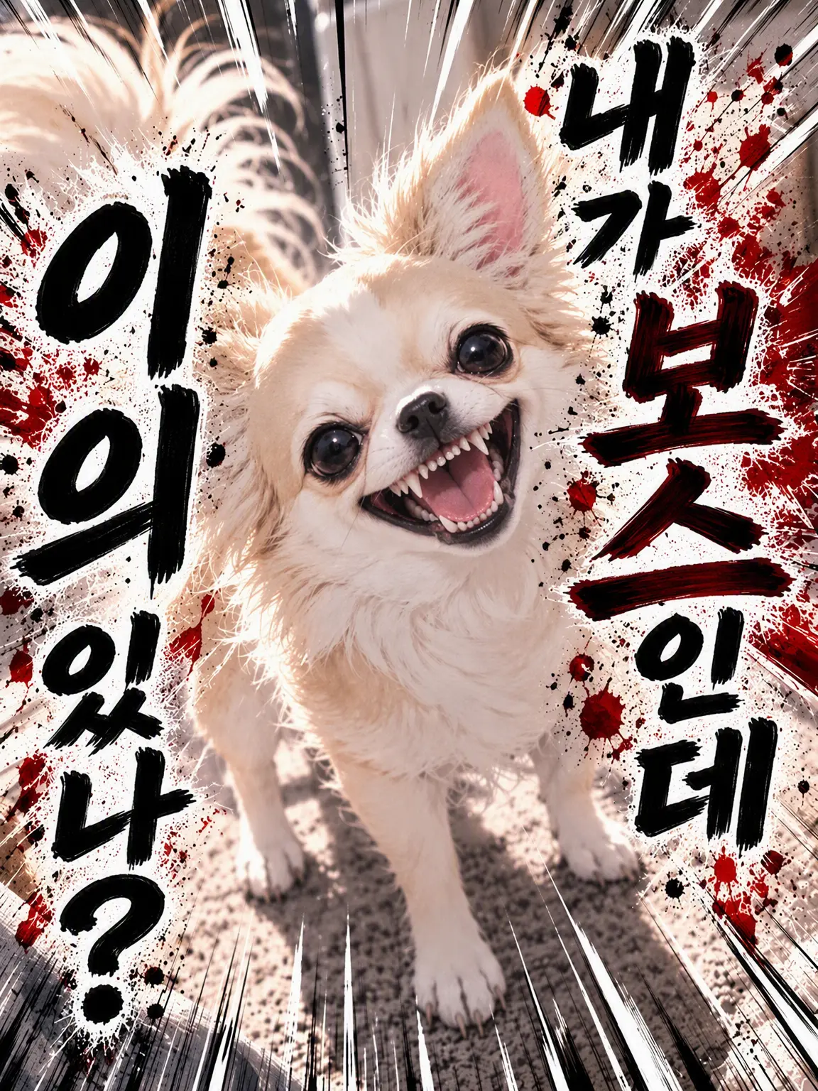 LowCrumb9943의 나(치와와)가 보스인데 이견 있나?