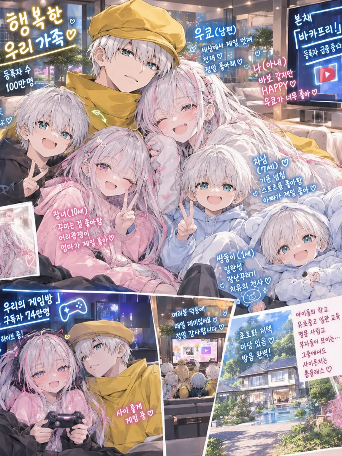 Senku_Ukyo0725의 사이온지가의 일상♡