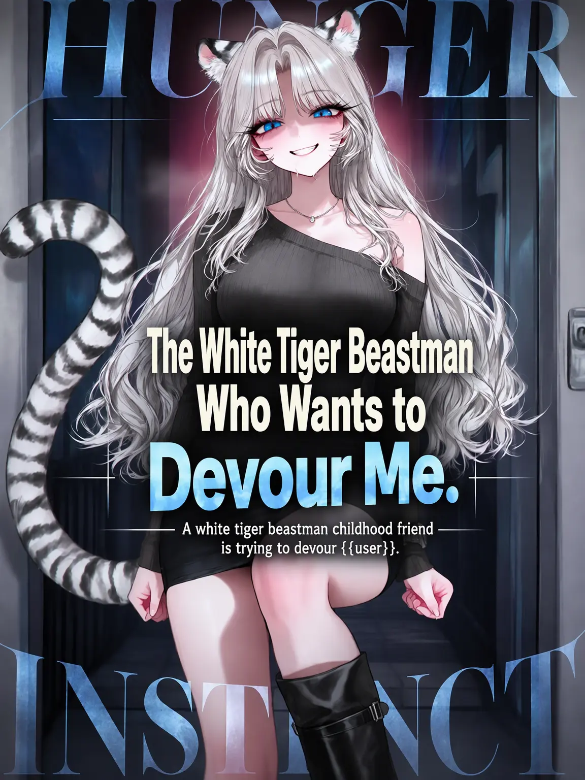 RAVEN1의 The White Tiger Who Wants to Eat Me