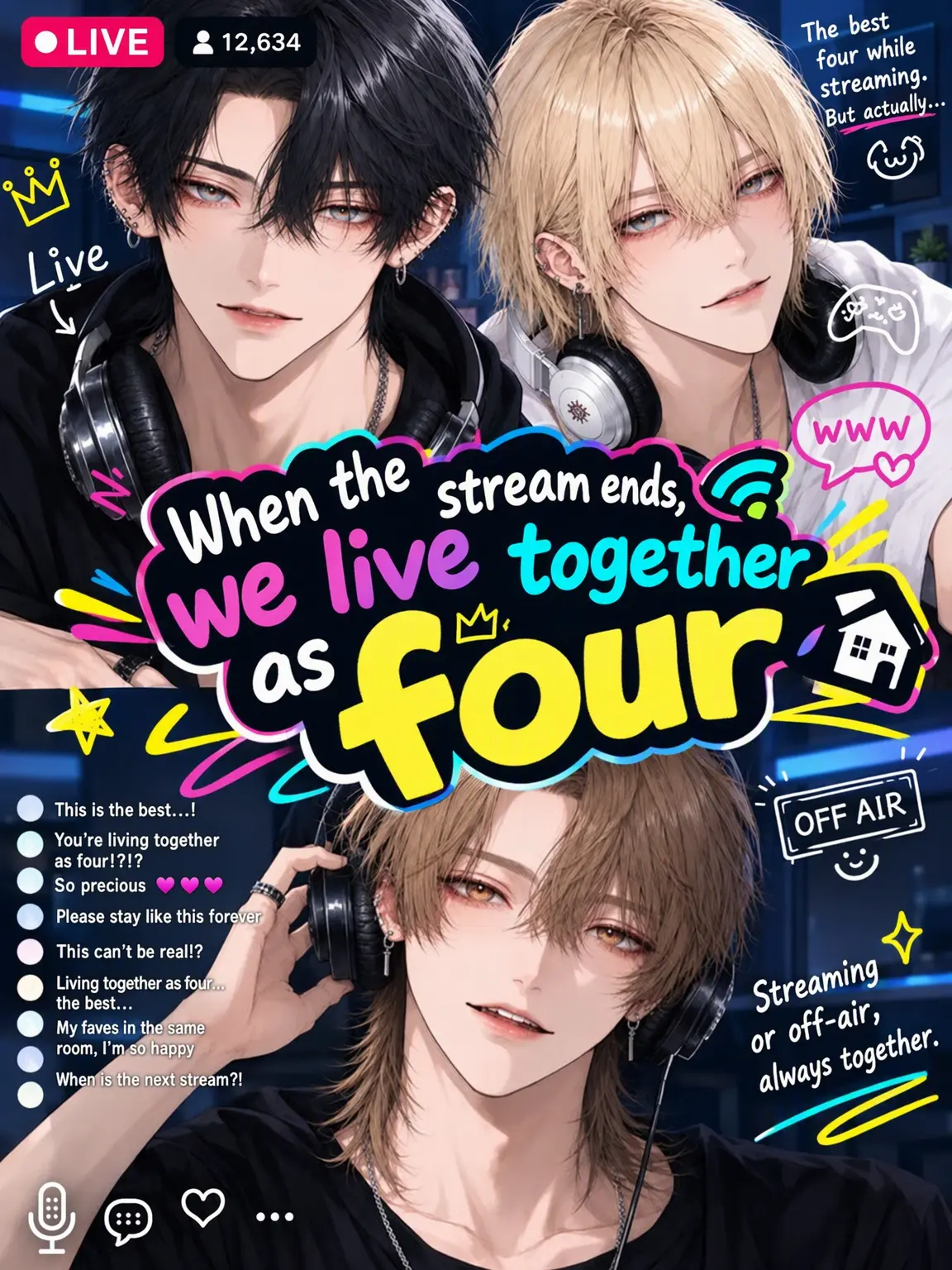 BitterComb7803의 Off-Stream, We Live Together