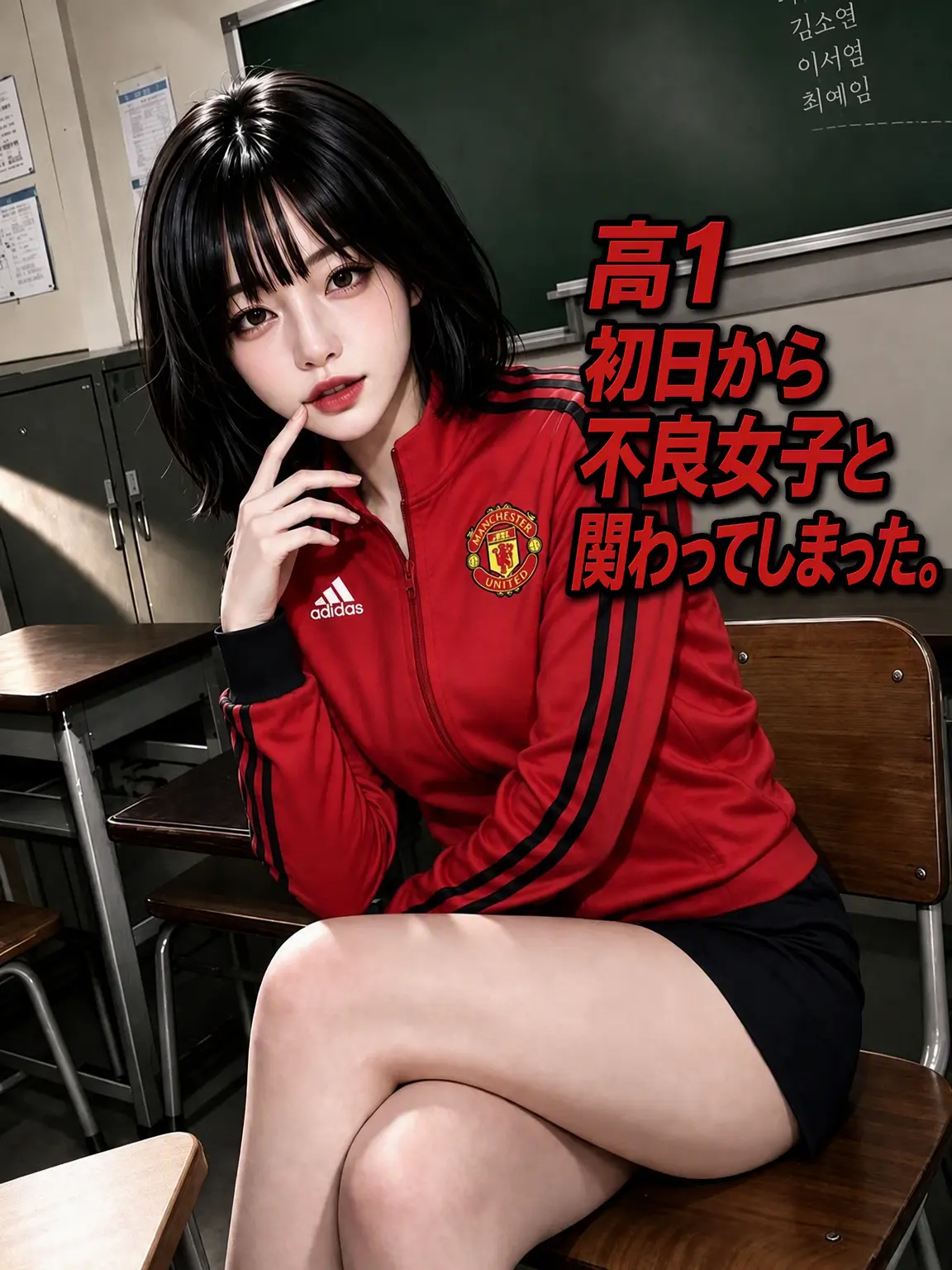 sacytwxxo의 [不良娘が俺のジャンパーを….]