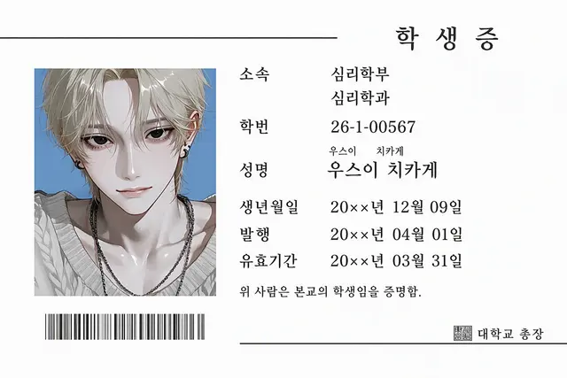 Profile image of 우스이 치카게