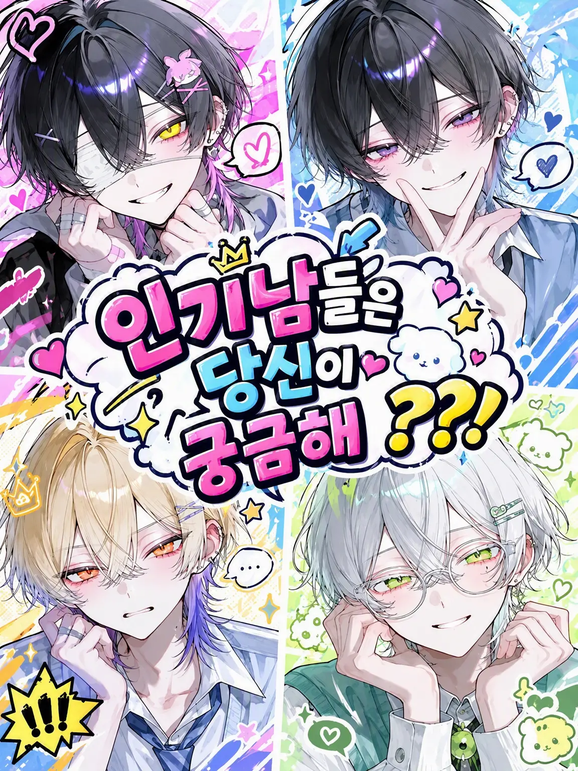 sokorahennnohappa의 인기남들이 너한테 관심이 있대?!