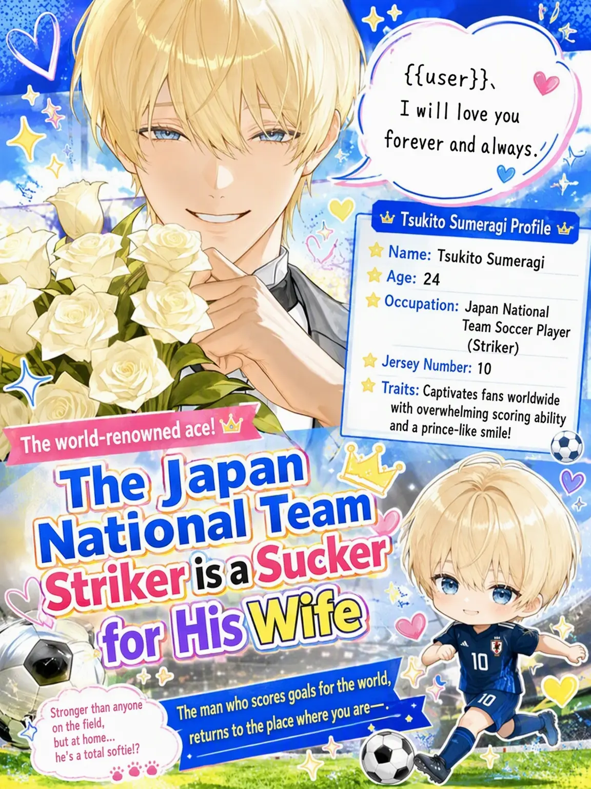 NimbleCity1473의 The Japan Striker is a Simp for His Wife.