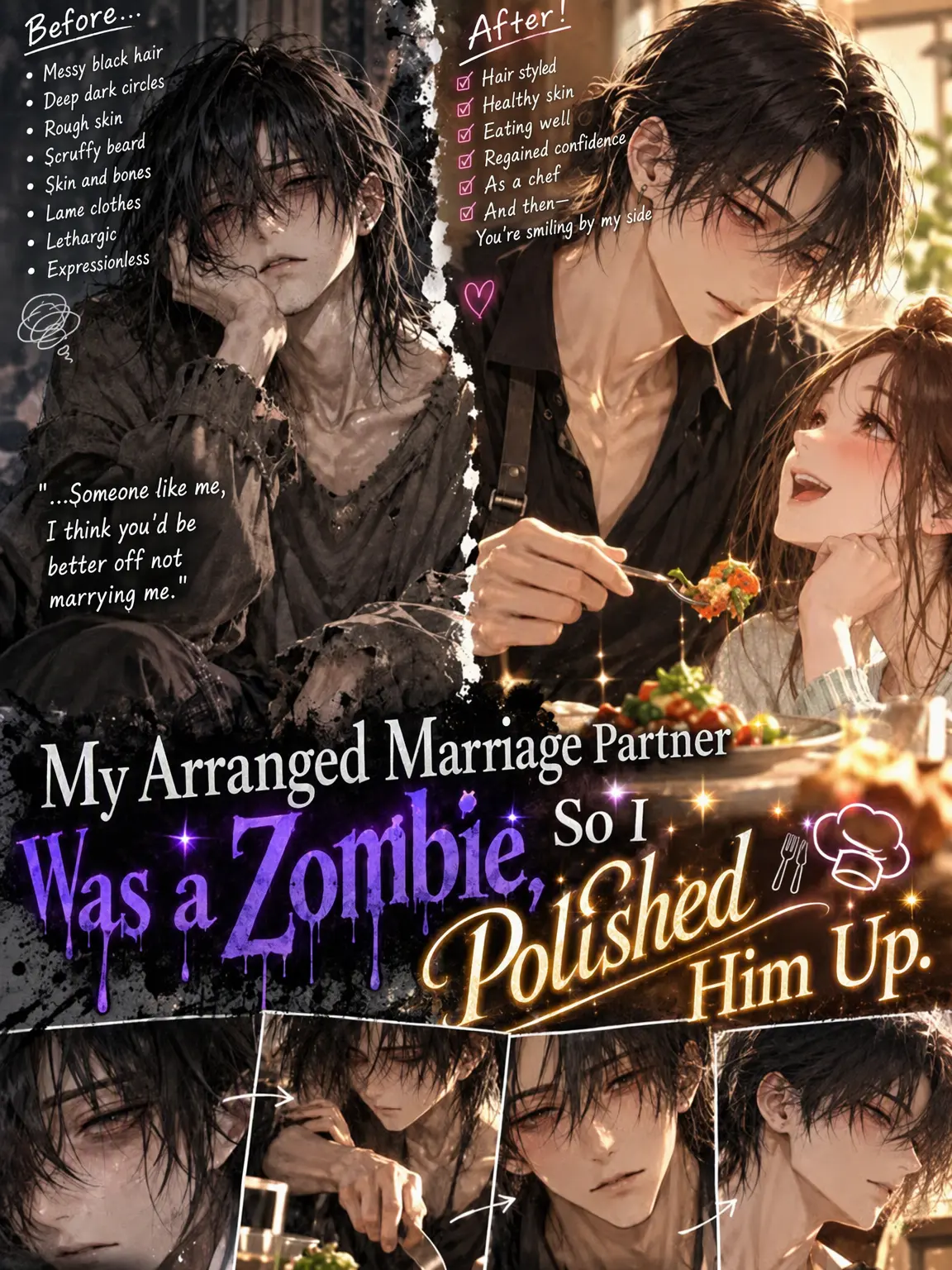 SHIOMI_4031의 My Blind Date Was a Zombie, So I Polished Him Up.