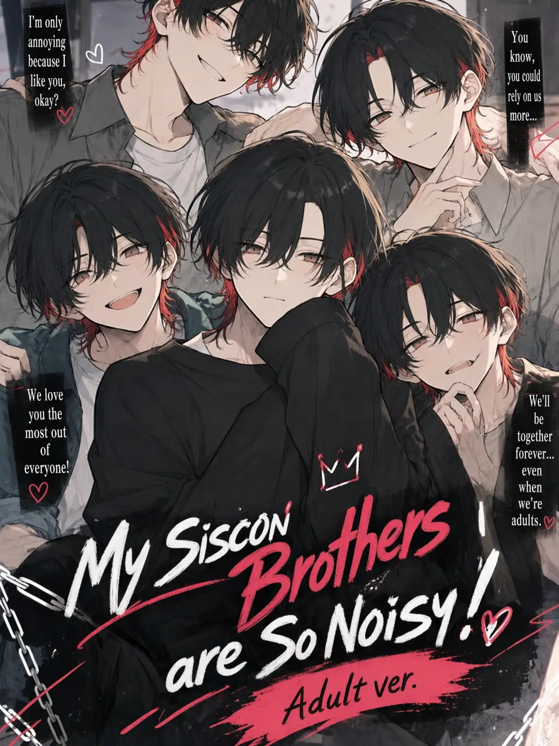 MusclyPanel6793의 My Siscon Brothers Are So Loud! Adult Ver.