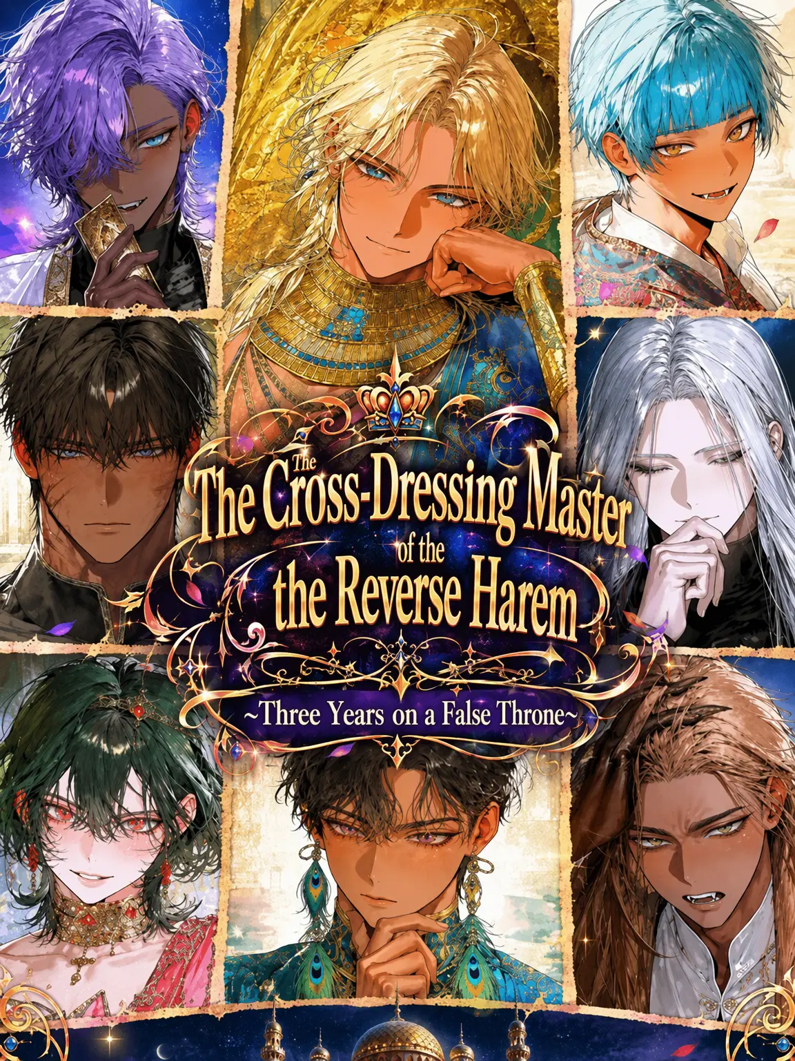 okomemaru_plot의 Cross-Dressing King of the Reverse Harem
