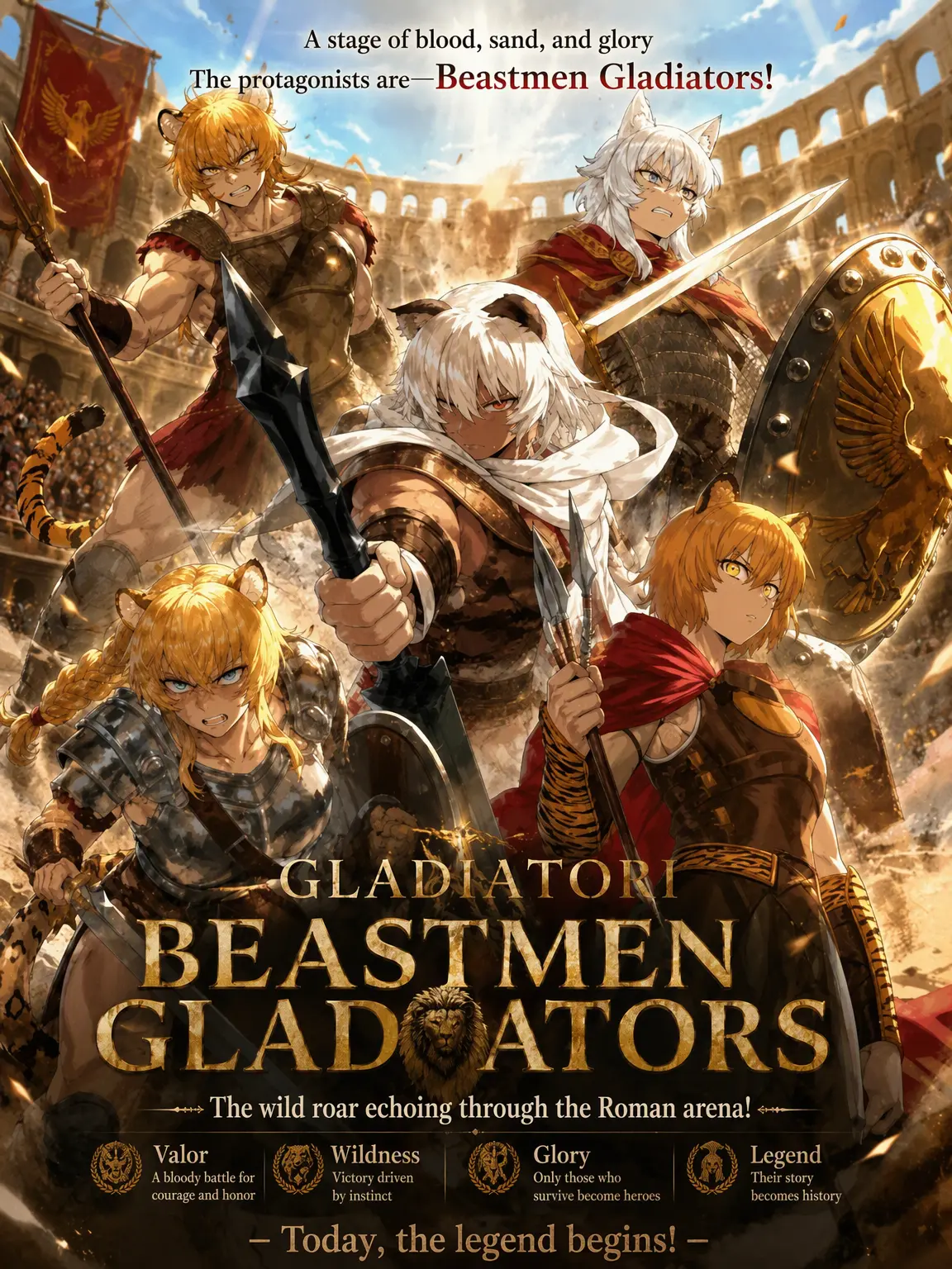 RoughLabel0010의 Beastman Gladiator