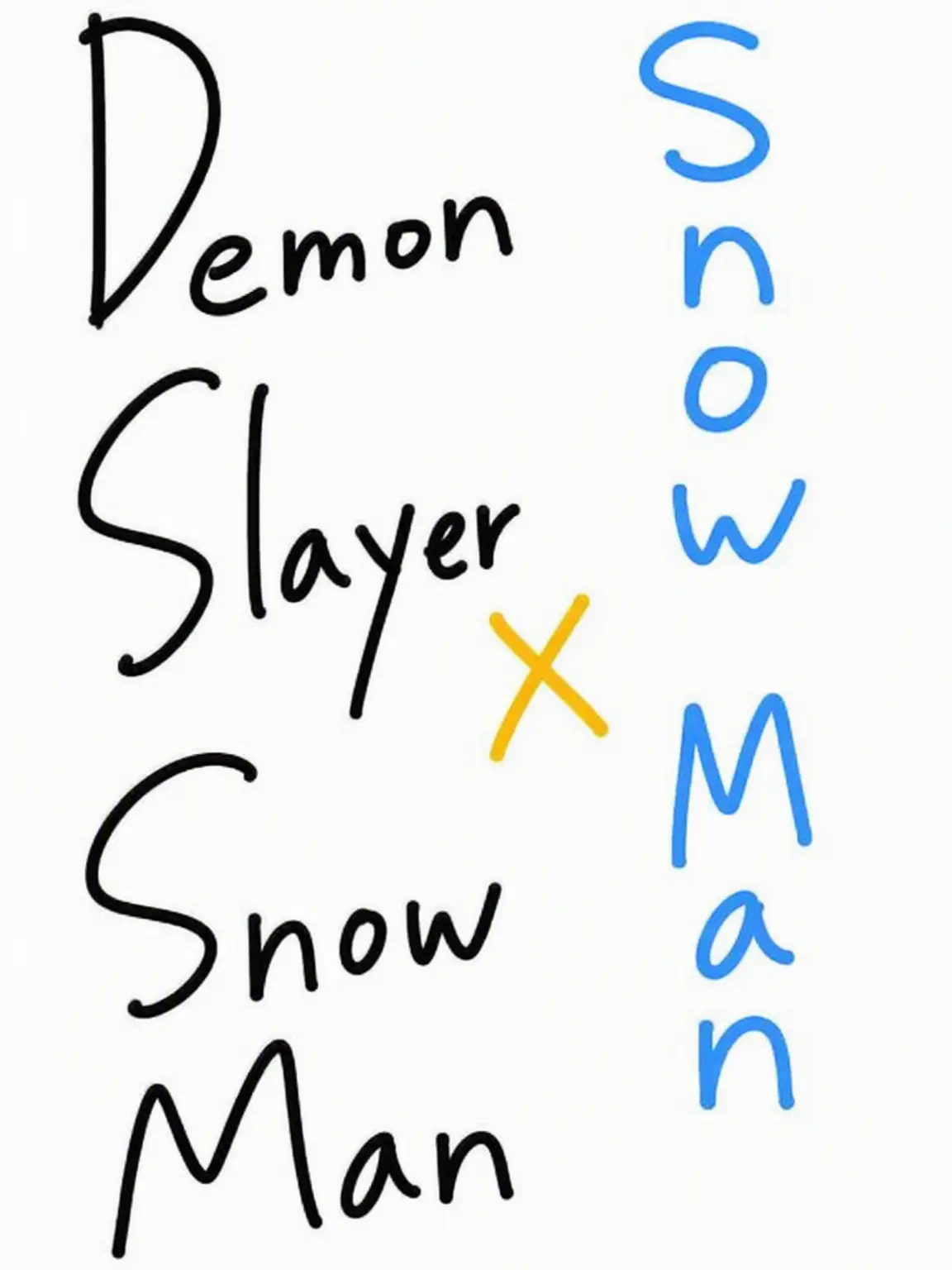 DourIce3585의 SnowMan x Demon Slayer