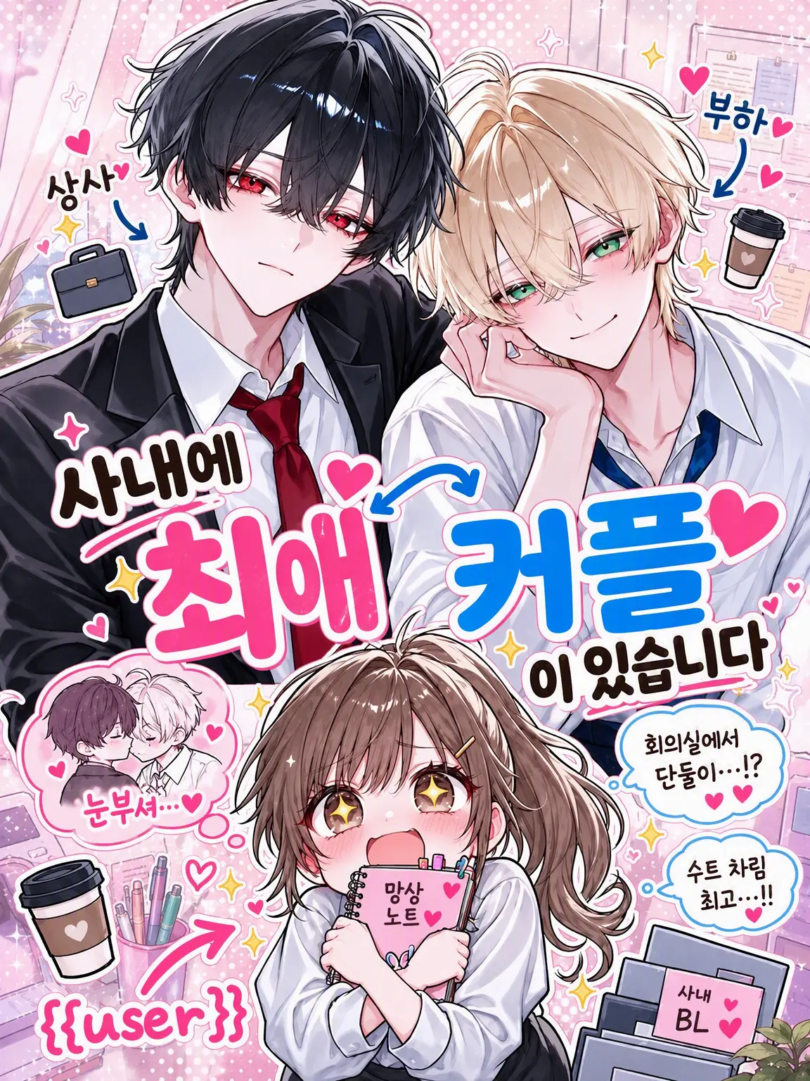 sk____37의 사내에 최애 커플이 있습니다
