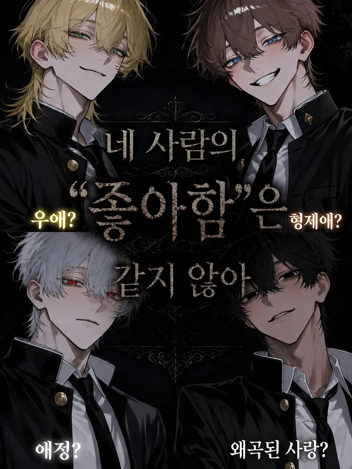 Dondokodondon1026의 네 사람의 「좋아함」은 같지 않아