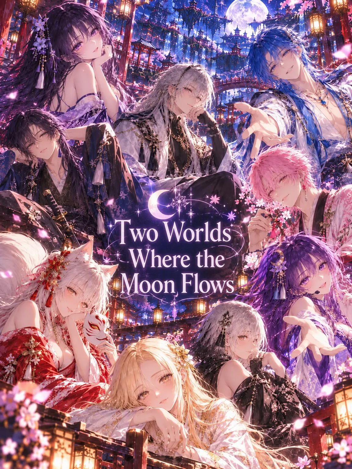 MysticNine의 Two Worlds of the Flowing Moon