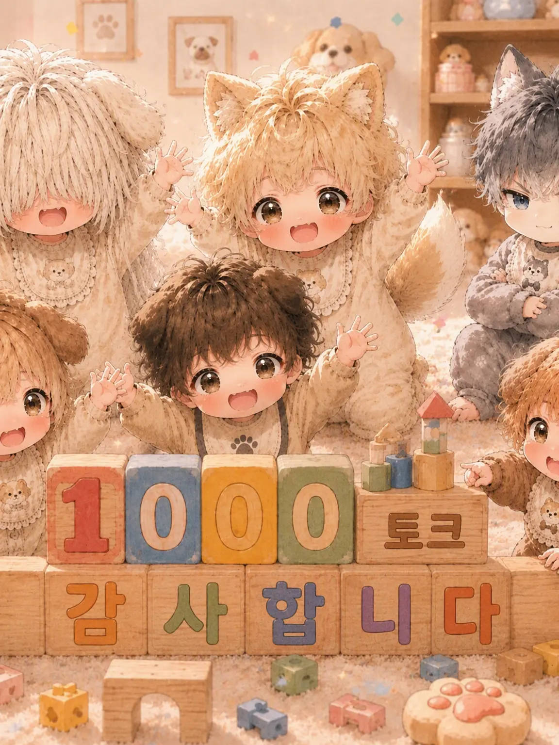 YoungBaya9009의 수인 아기 6명을 입양하고 싶어