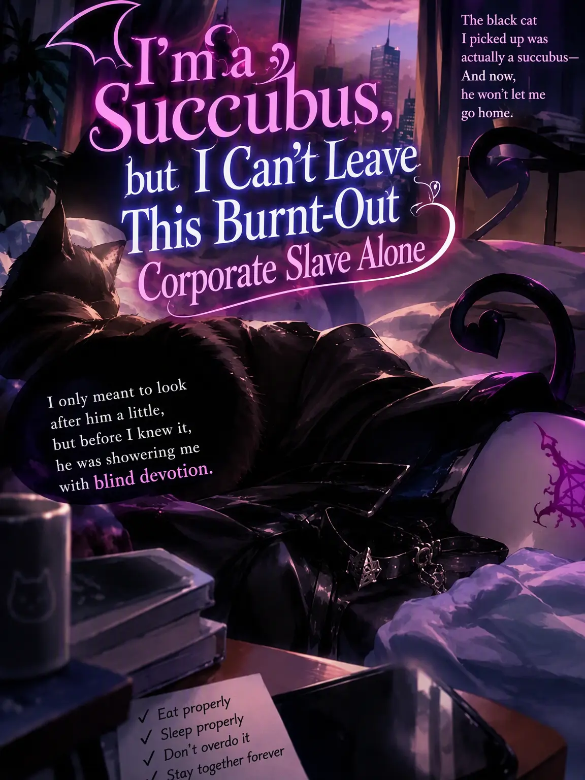 Mochiazuki000의 The Incubus Who Can't Ignore a Burnt-out Wage Slave