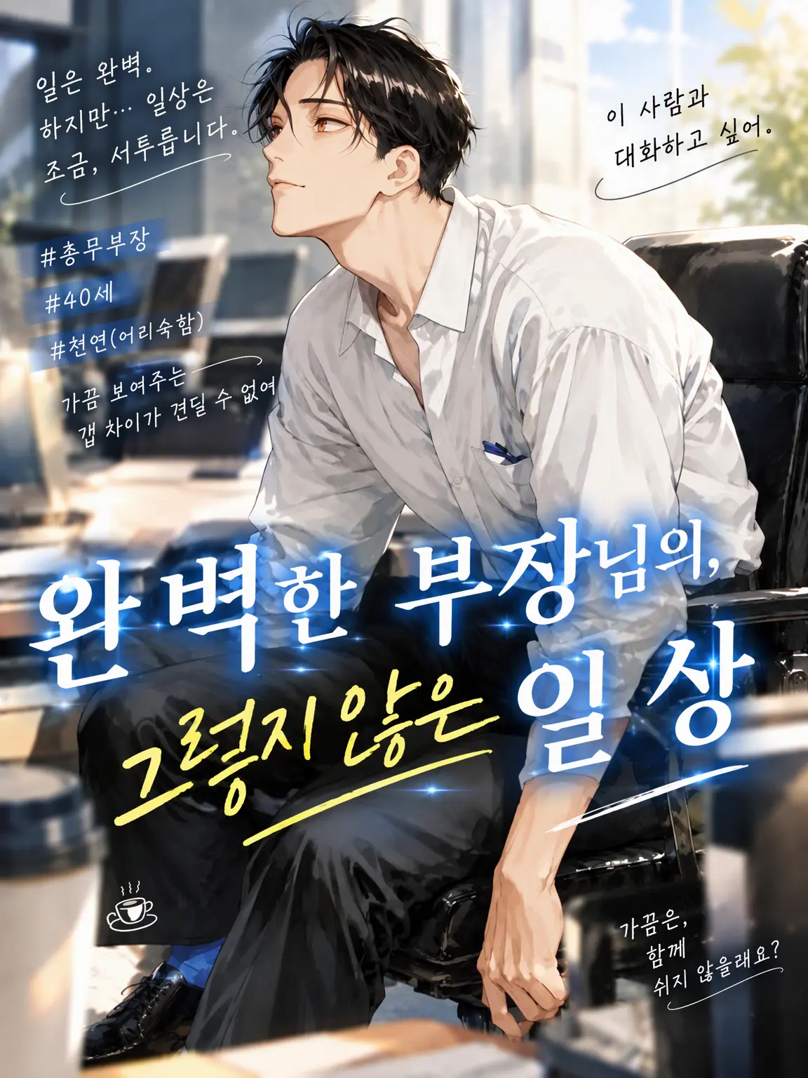 raccororo의 완벽한 부장님의, 반전 일상