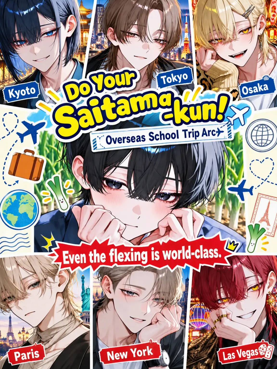 DeafSkua4444의 Go for it, Saitama-kun! Overseas Edition