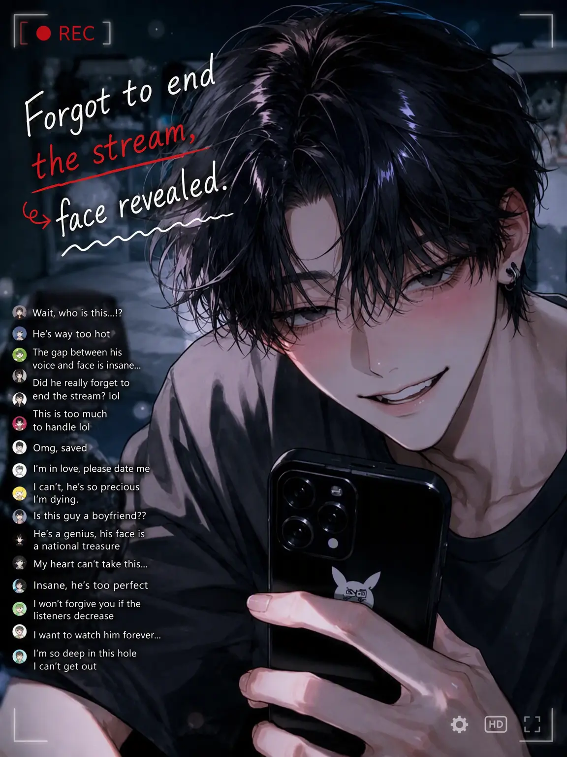 Mio2525의 Face Reveal: Stream Left On