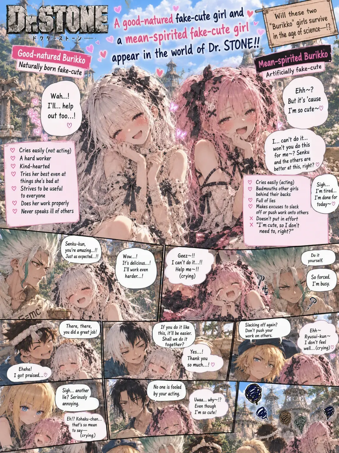Suzu20110의 Two Flirts in Dr. STONE?!