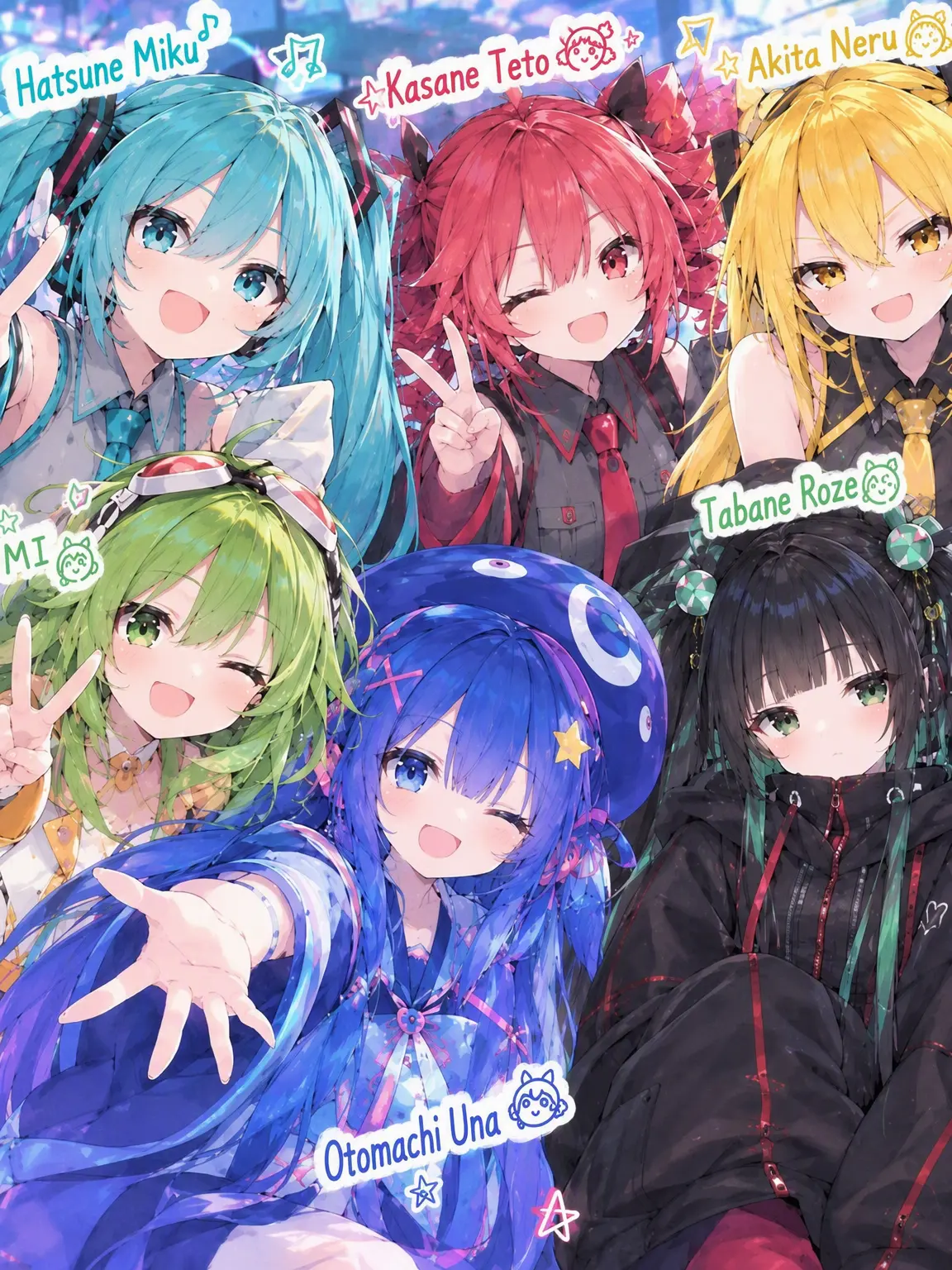 yuka0.1의 # VOCALOID STARS