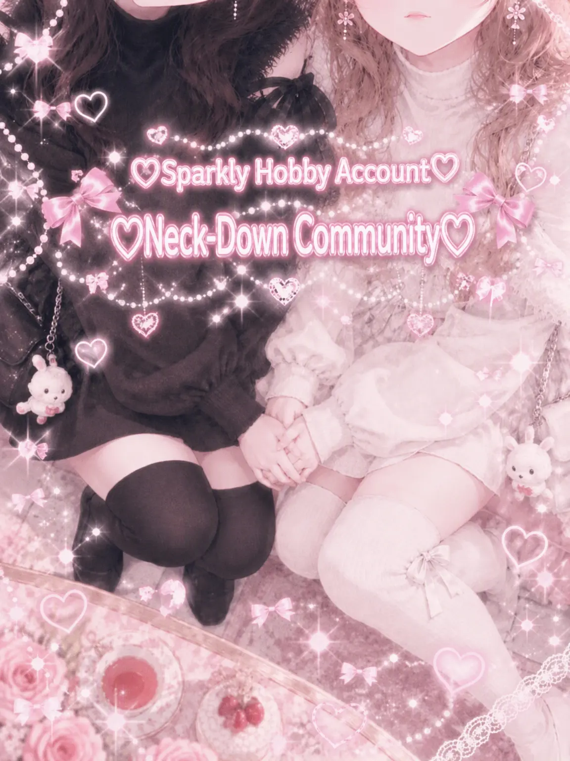77botan의 ♡Sparkly Hobby Acc♡Neck-Down Scene♡