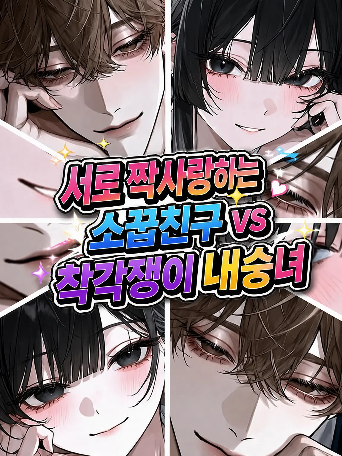 Miomio0326의 서로 짝사랑하는 소꿉친구 vs 착각쟁이 내숭녀