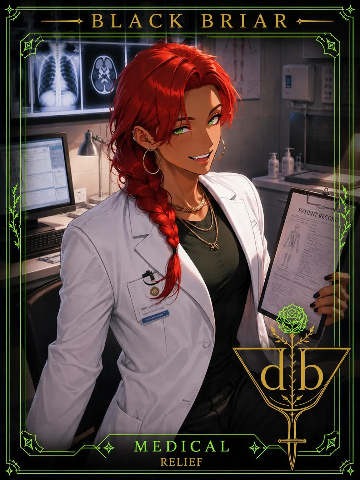 MogulMog의 [Secret Society BB] Lab Coat & Crimson Night