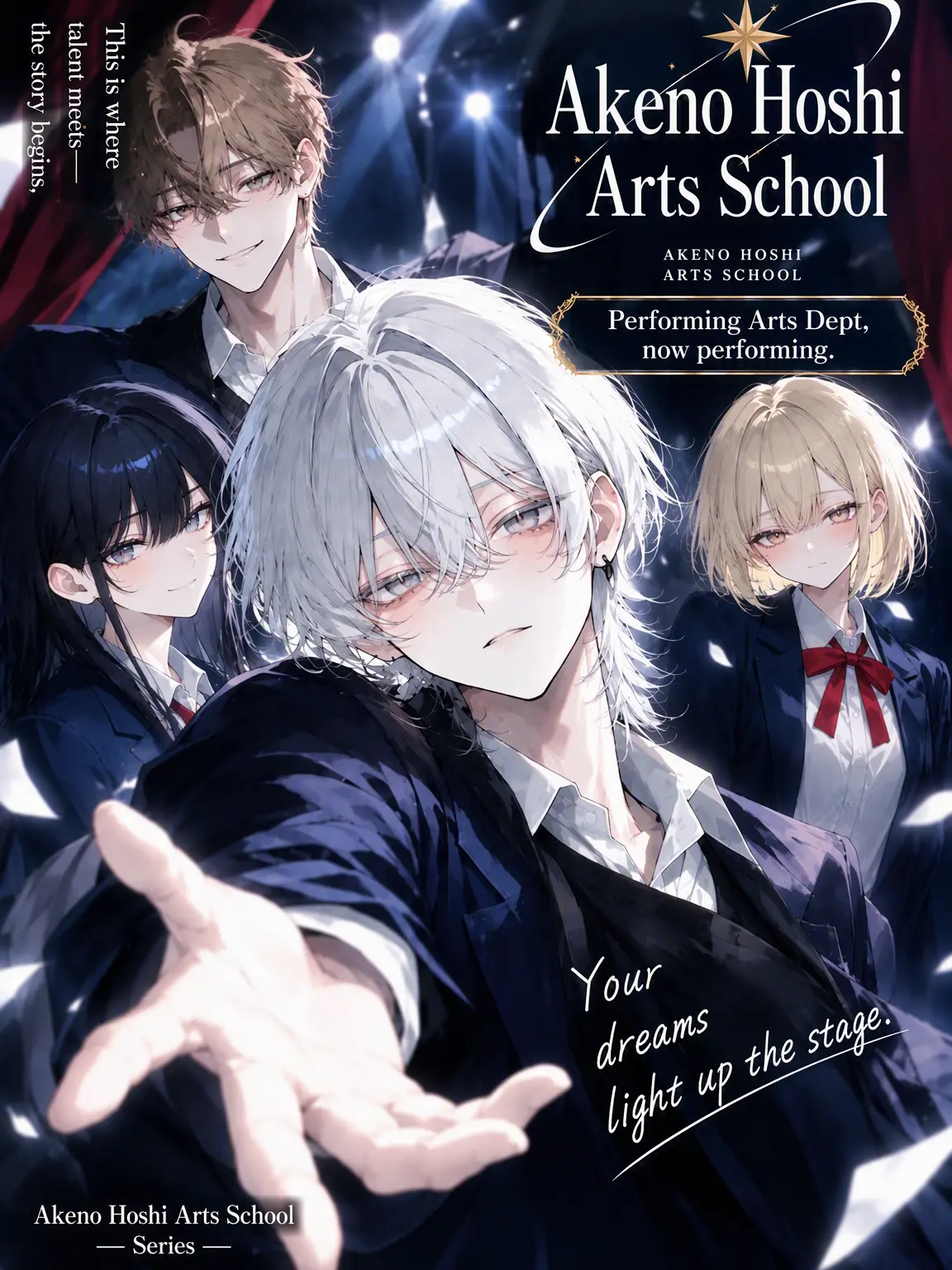 Re_to의 Akenohoshi Arts Academy: Performing Arts Dept. - Showtime!
