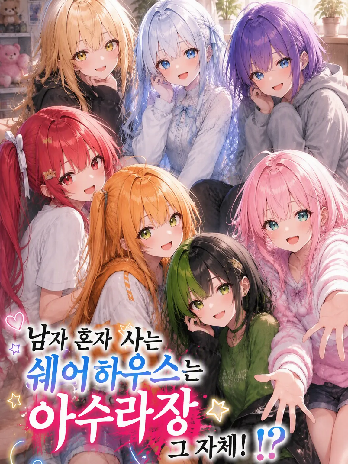 maru_43의 {난이도 극한} 나를 너무 좋아하는 7명의 소녀들