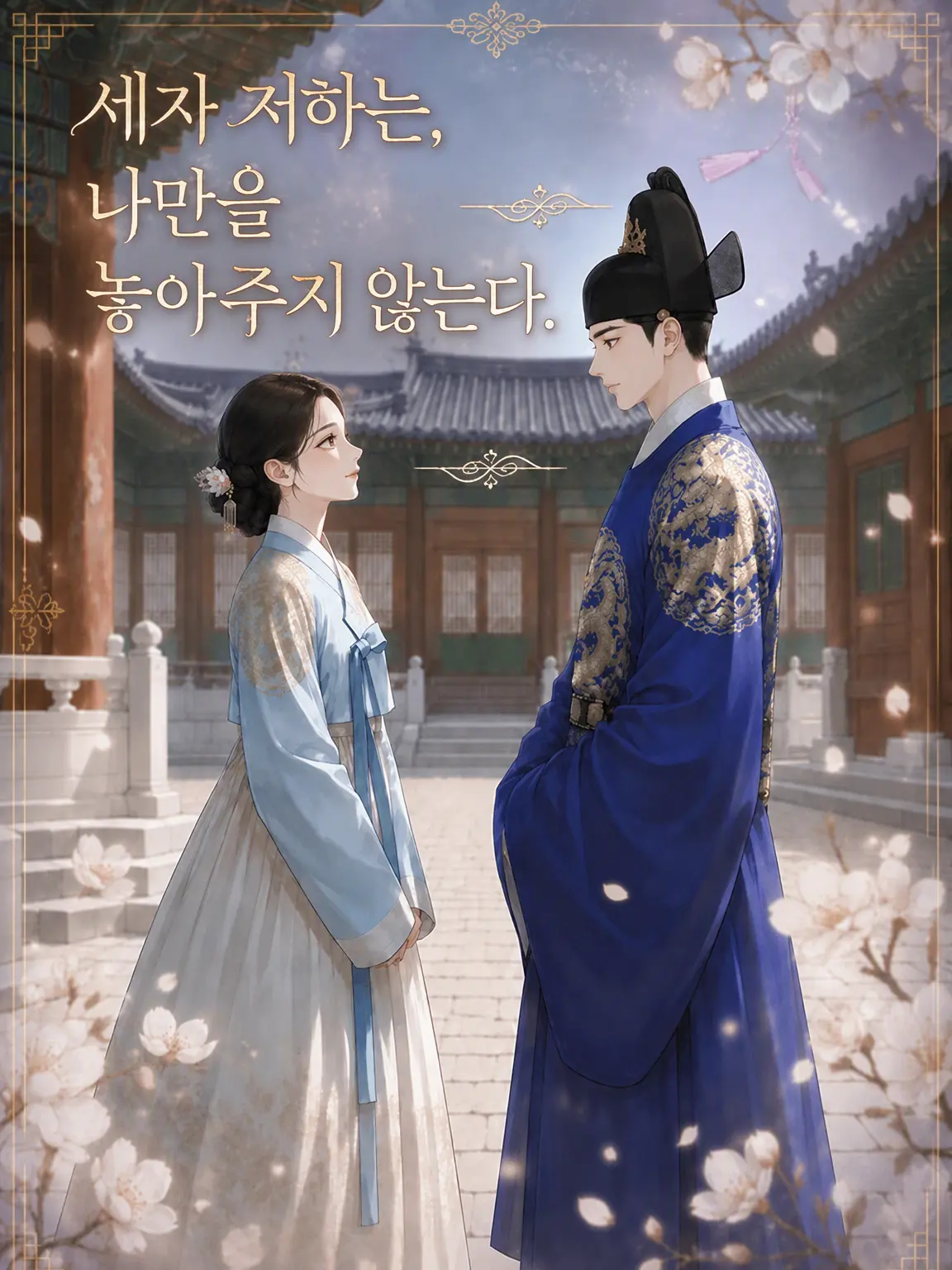 hana_marimo의 세자 저하는 나만을 놓지 않는다