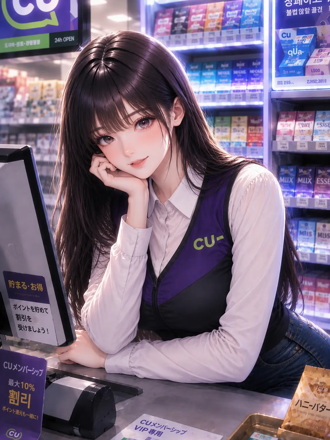 NearOre7664의 コンビニで待つ彼女