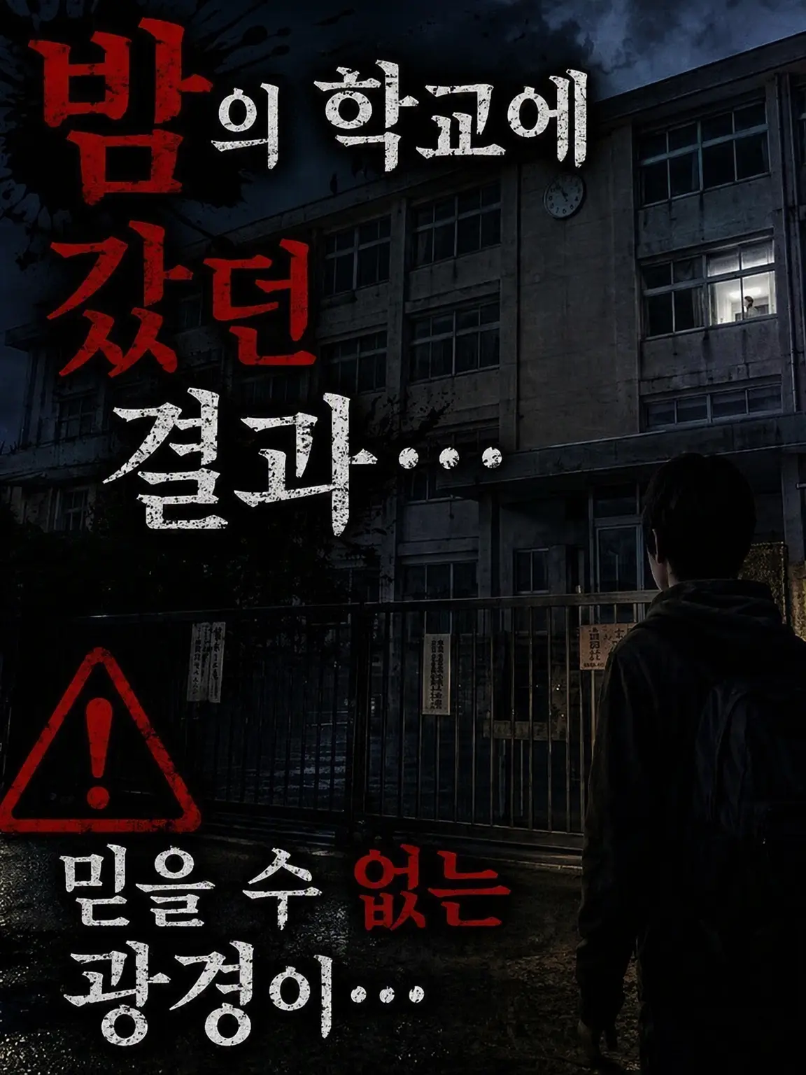 Tadokoro810의 밤의 학교에 갔더니…