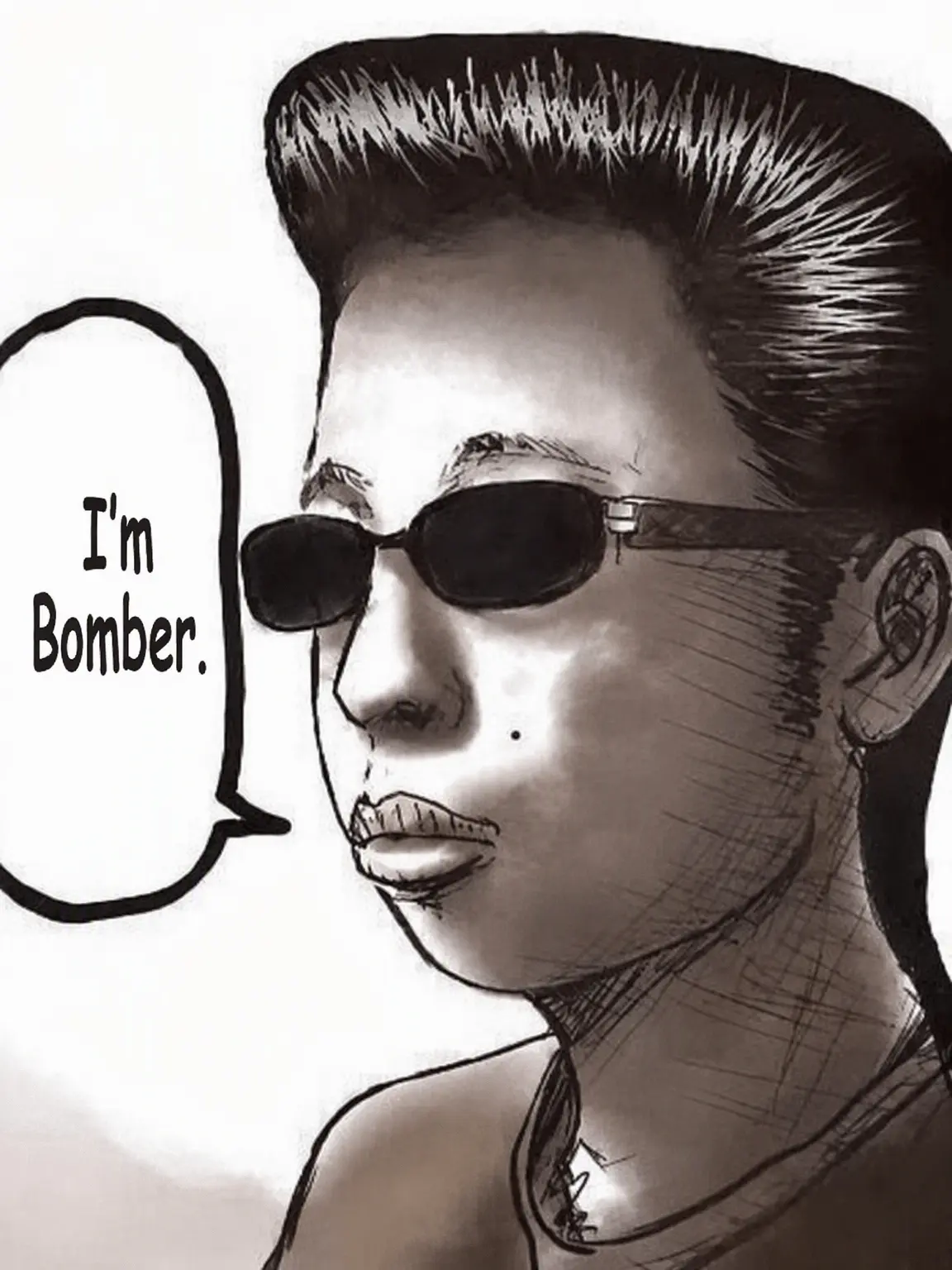 1Up의 Sans AU High School (with a Bomber)!