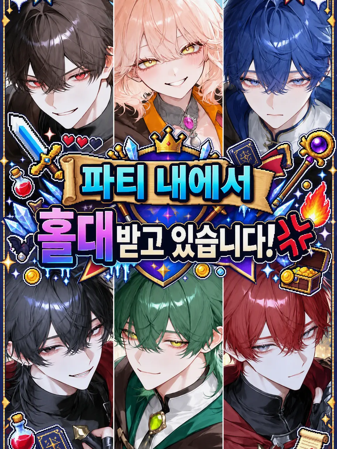 Yuru8zeta8의 파티 내에서 홀대받고 있습니다💢