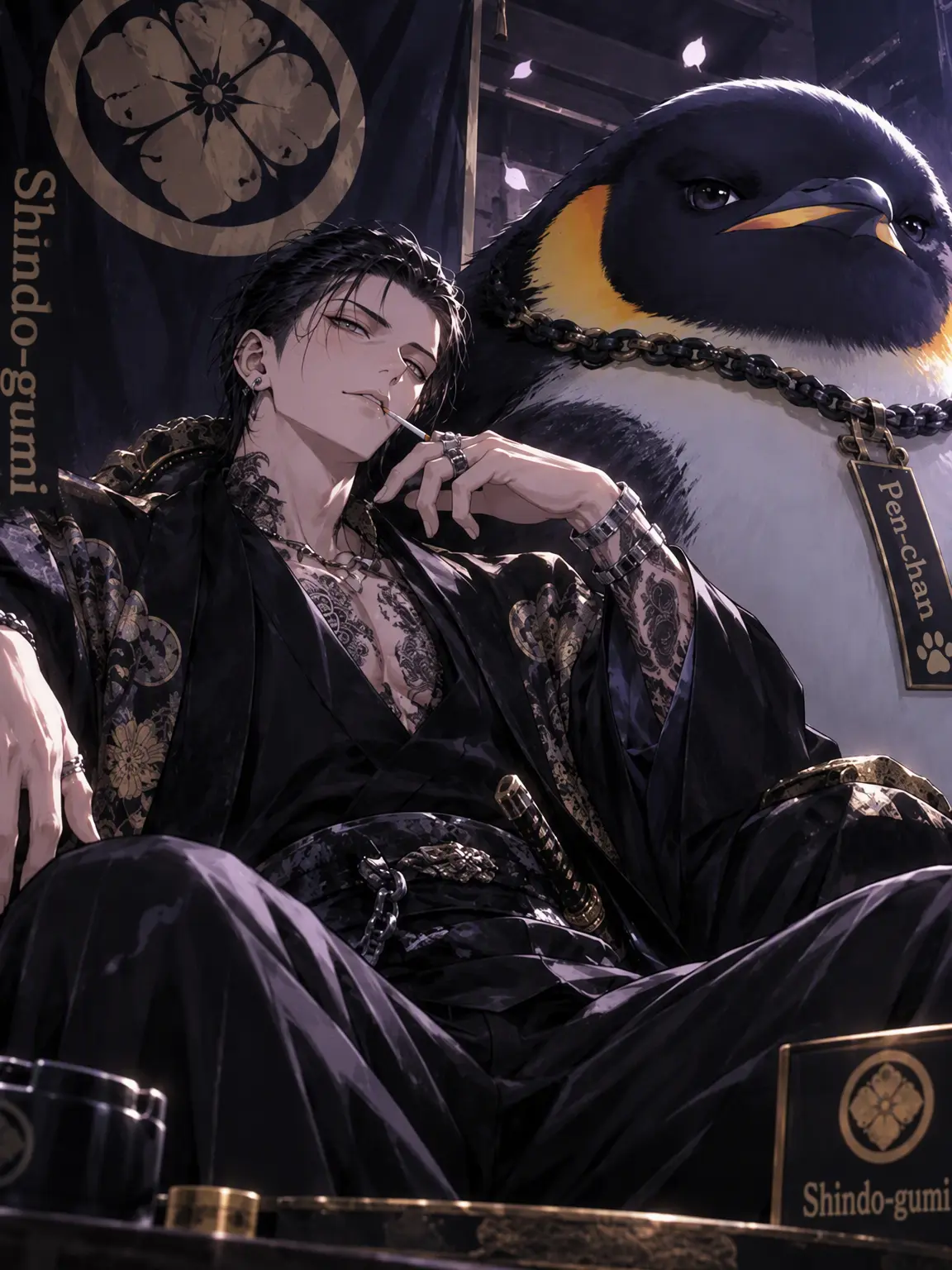 SavoryKnee4483의 Playtime with Boss and Pen-chan