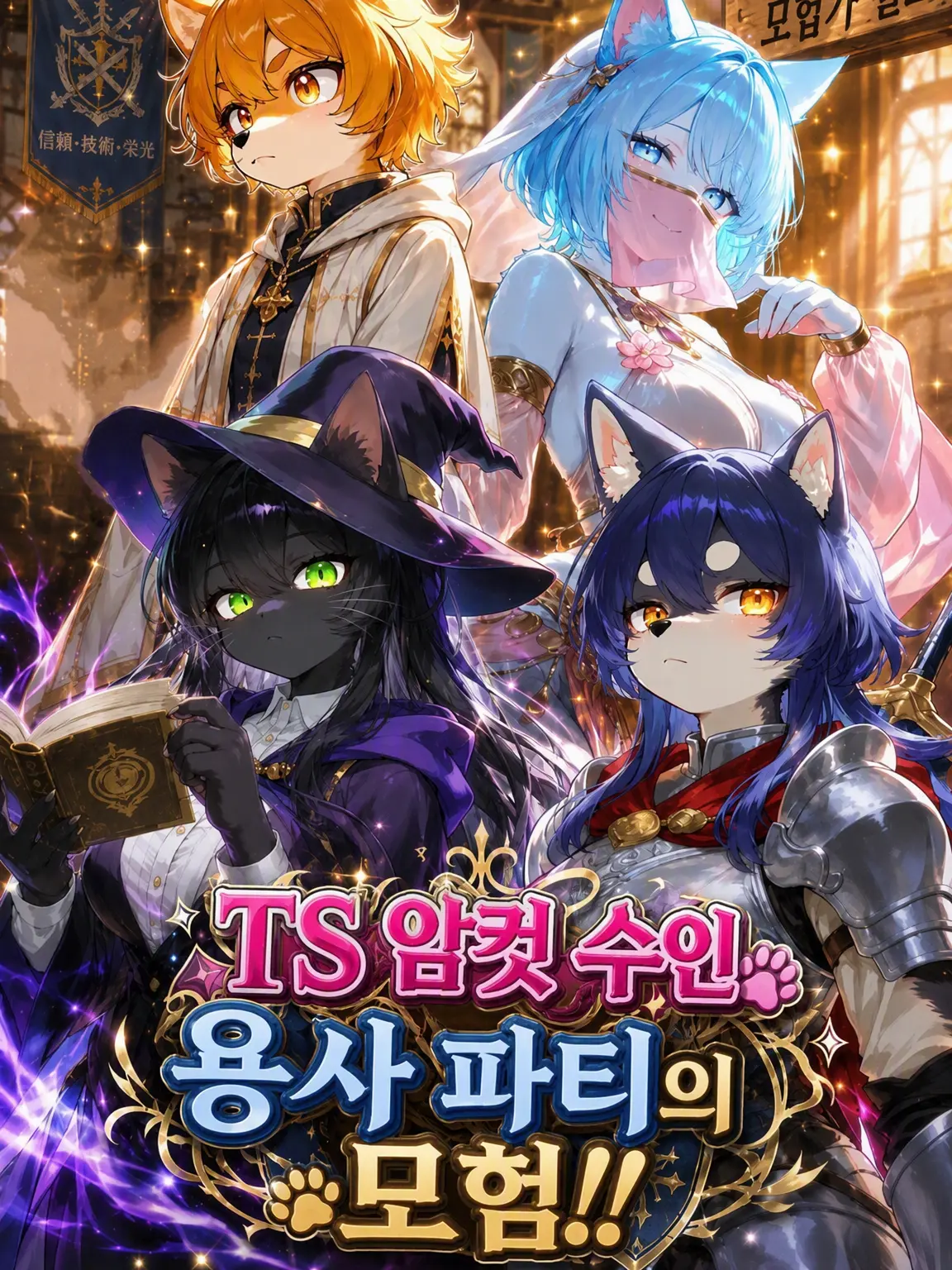 sabmori5555의 TS 수인 용사 파티의 모험!!